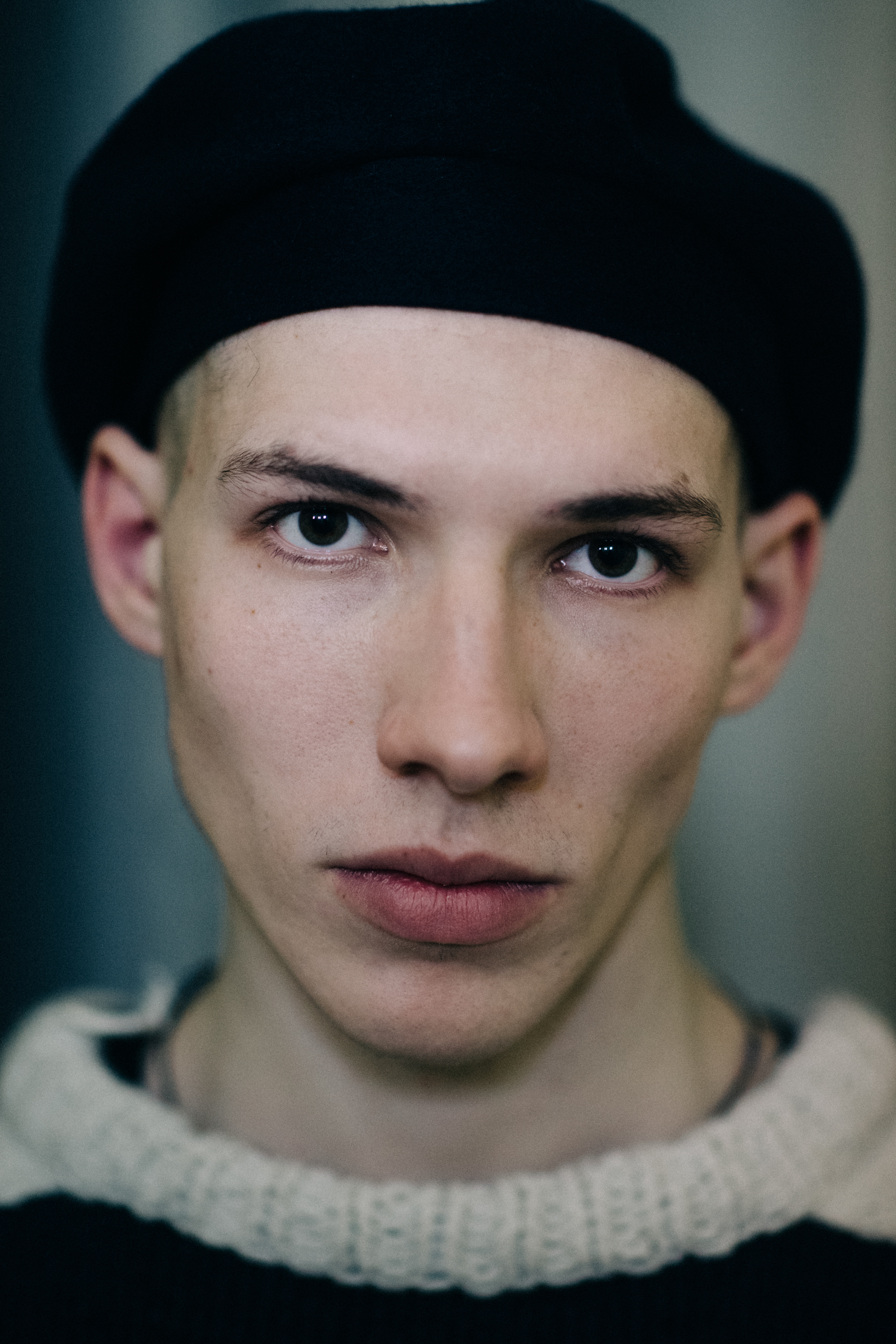 Portrait of a Ukrainian male model