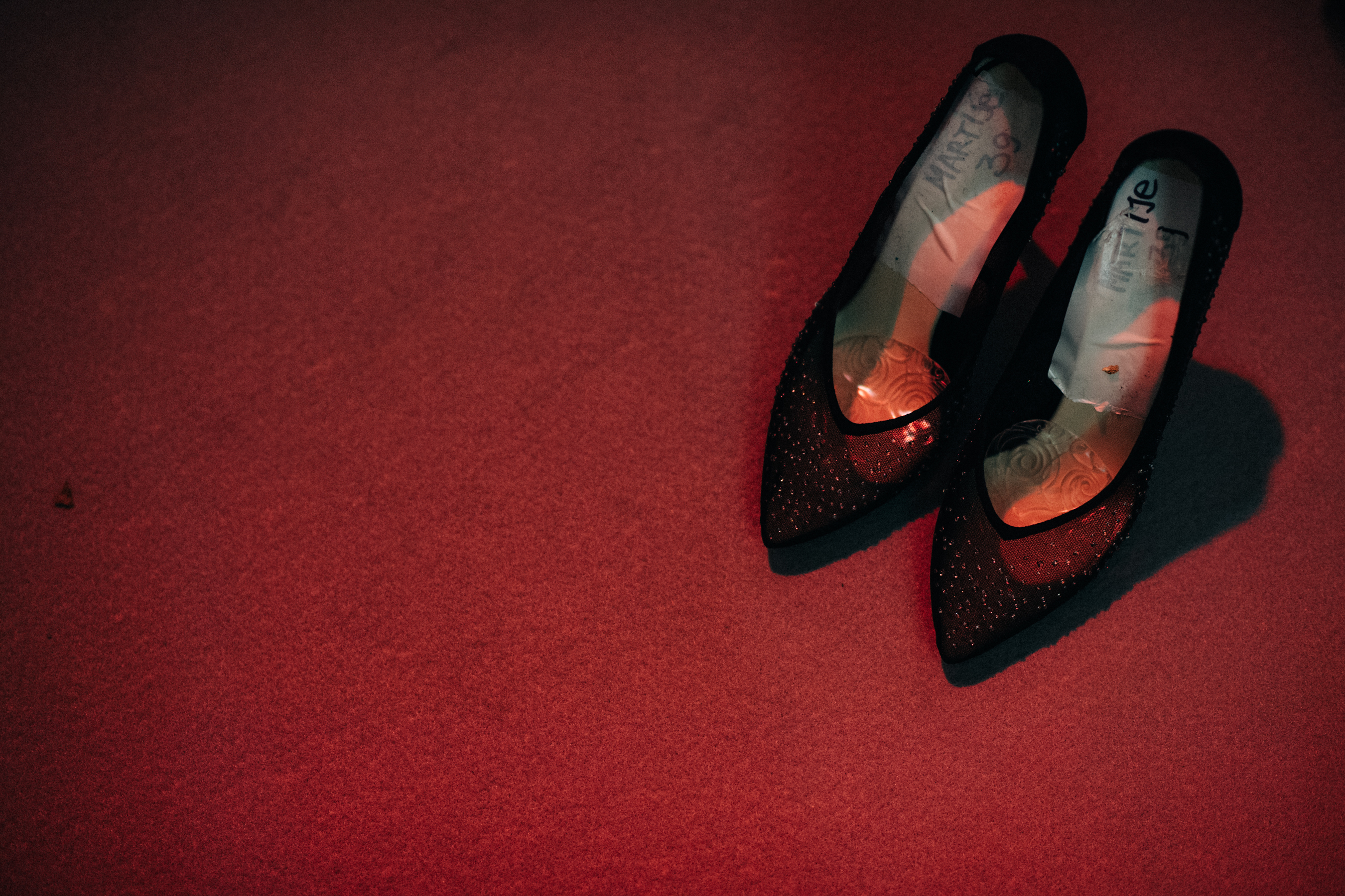 Pair of Christian Louboutin shoes