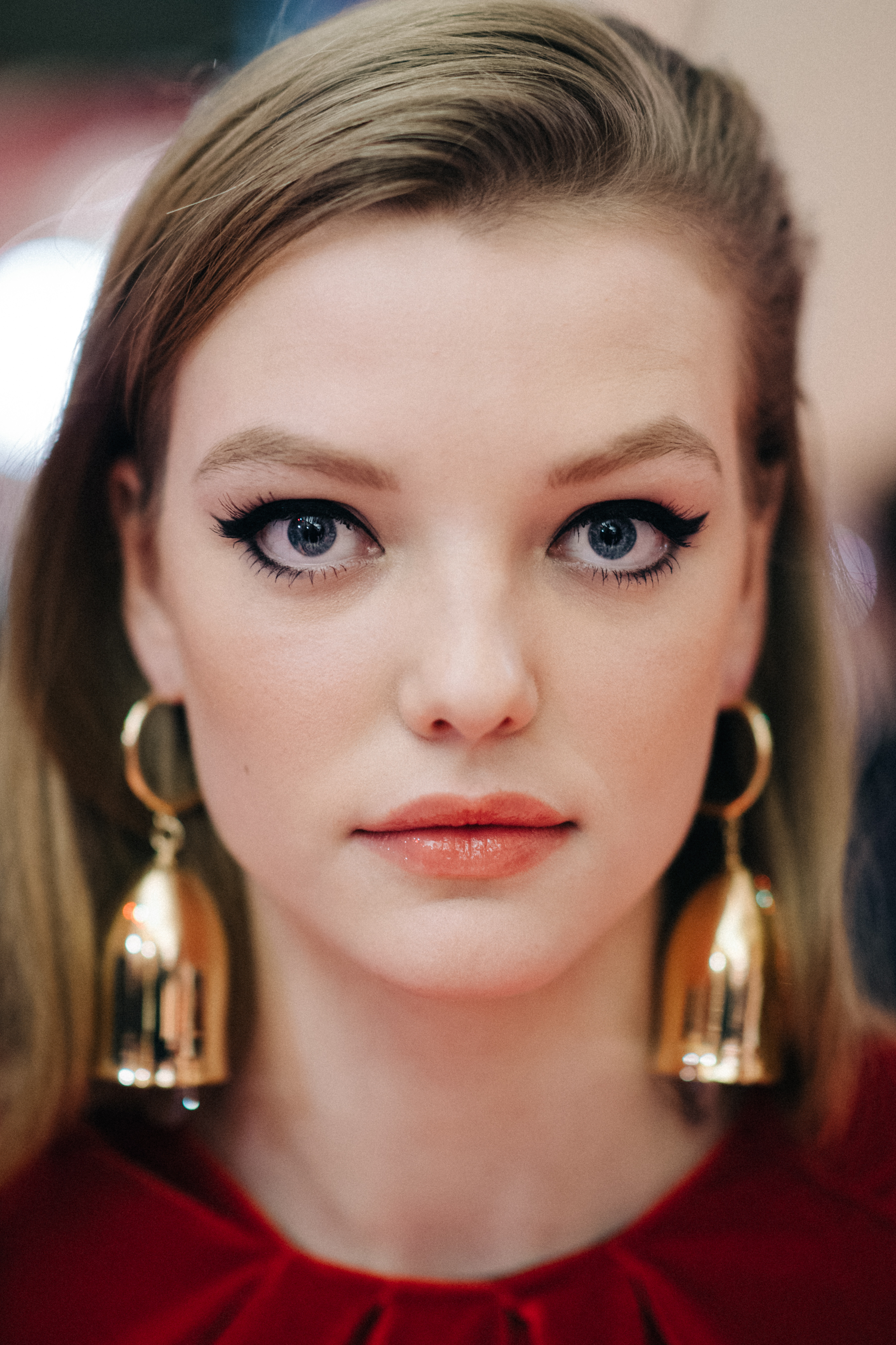 Portrait of a model Roos Abels