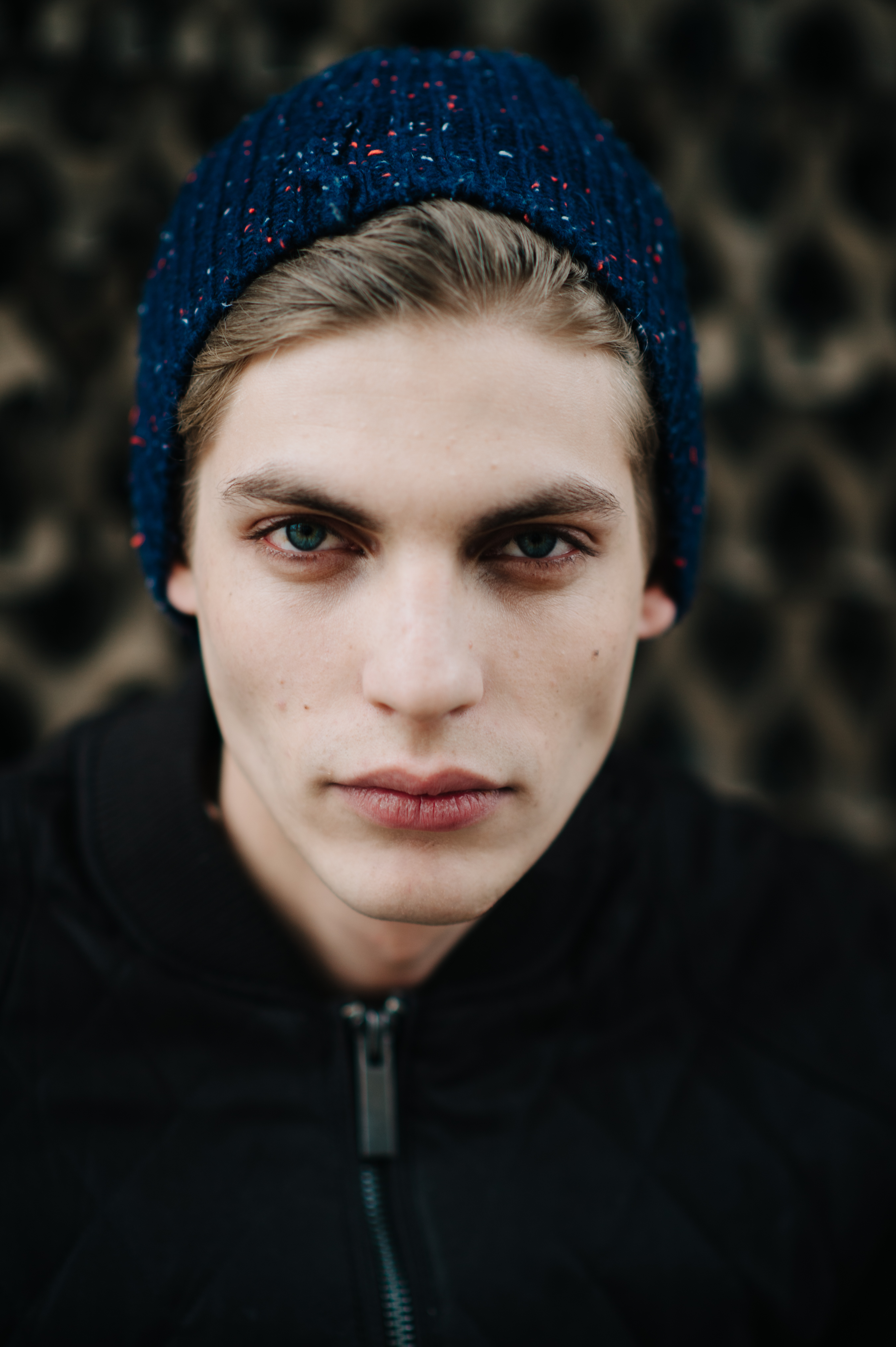 Portrait of a male model