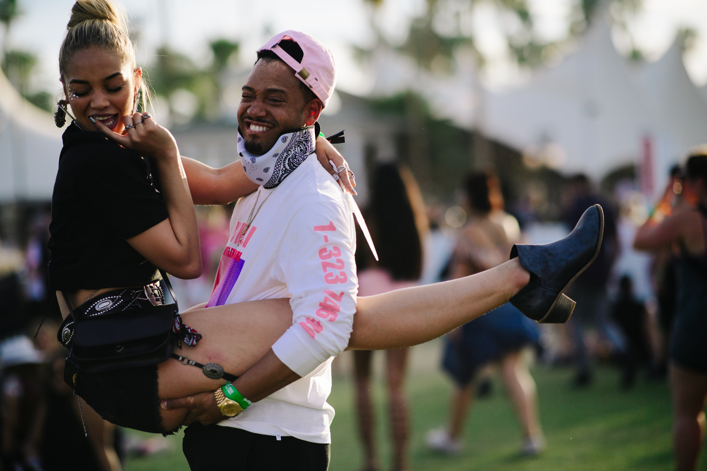 Jasmine Sanders wearing black shorts