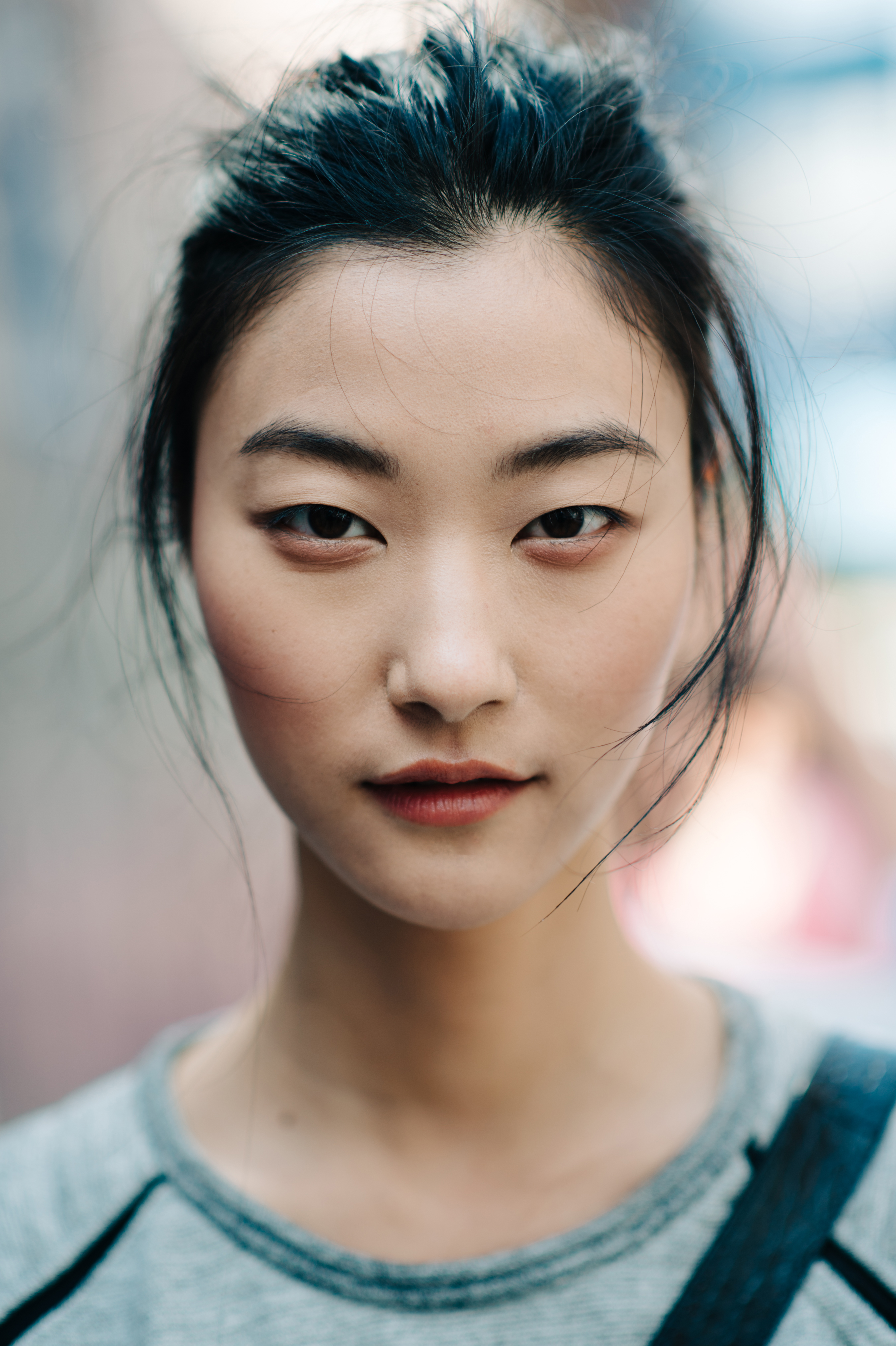 Portrait of a Korean model