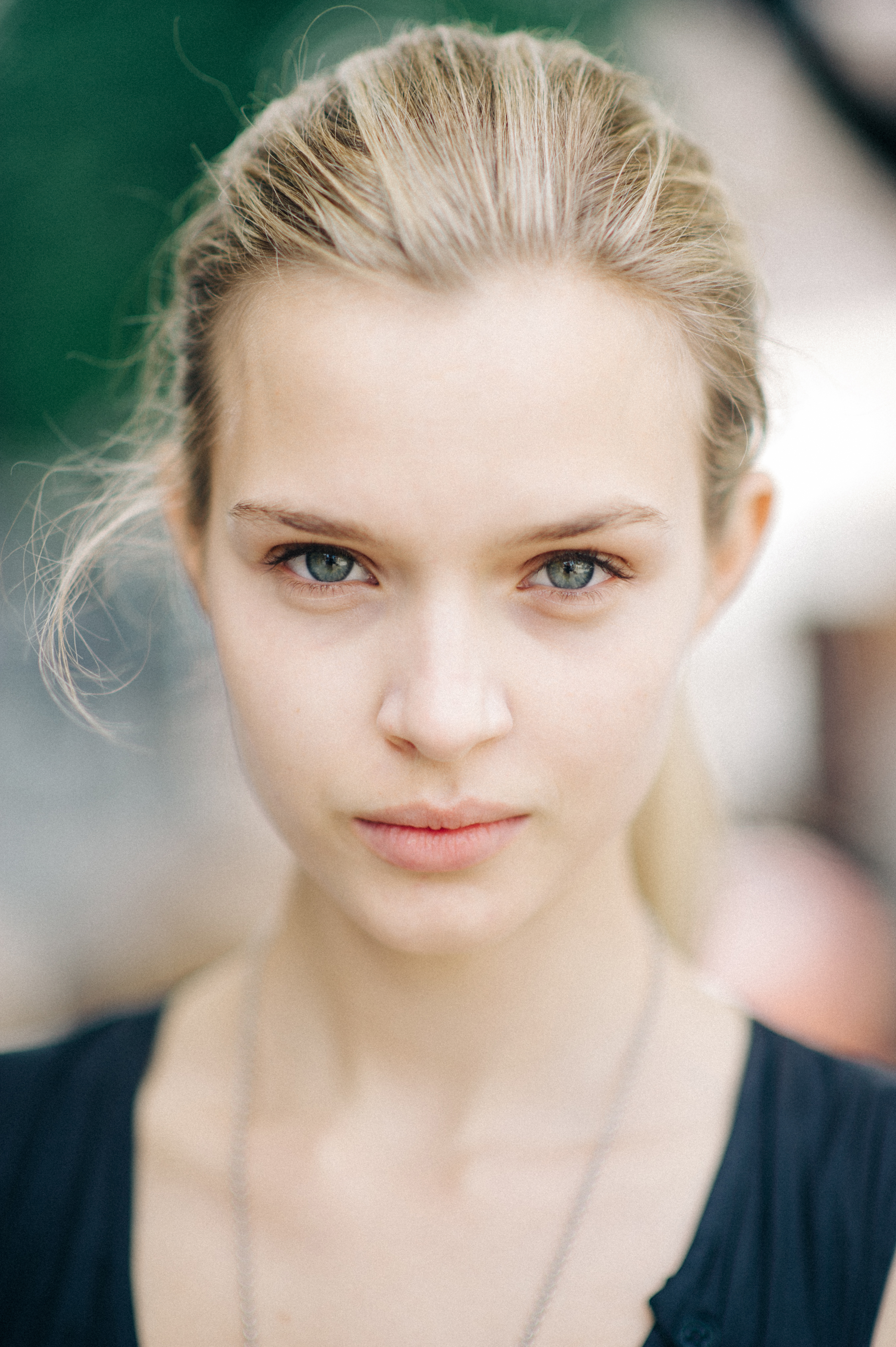 Portrait of a Danish top model