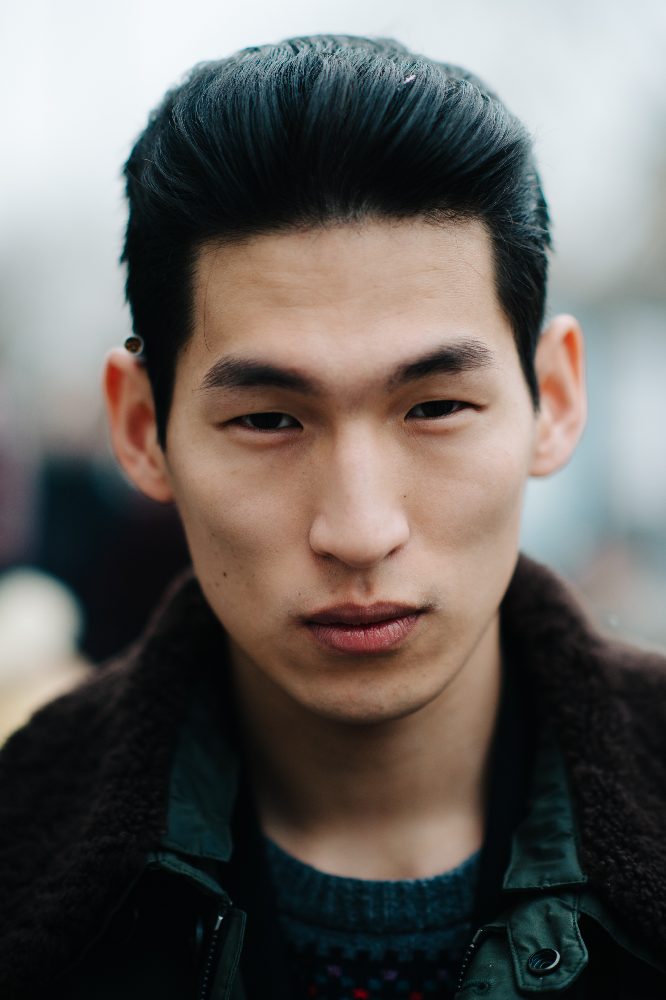 Portrait of a male model