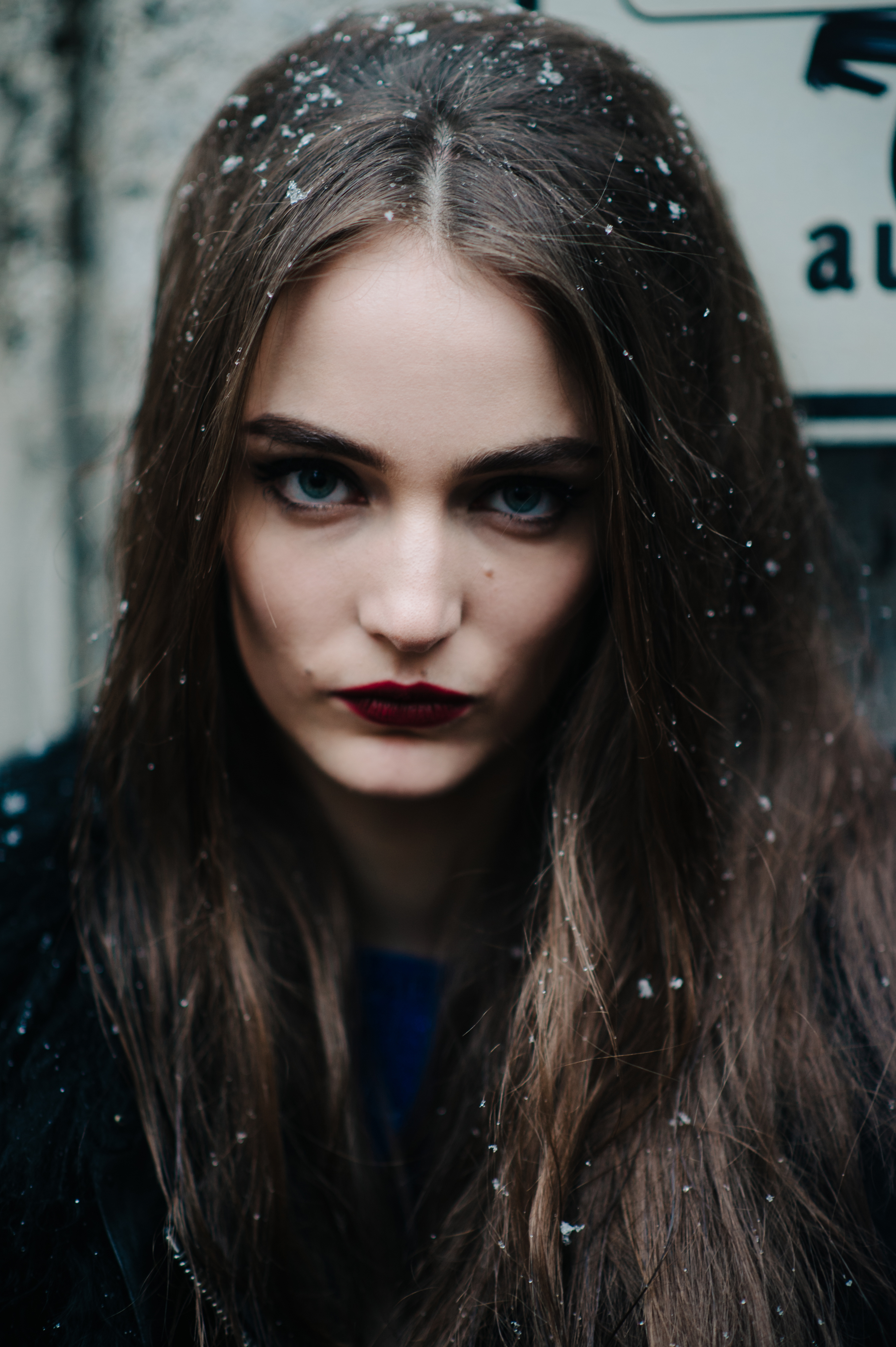 Portrait of a Polish model