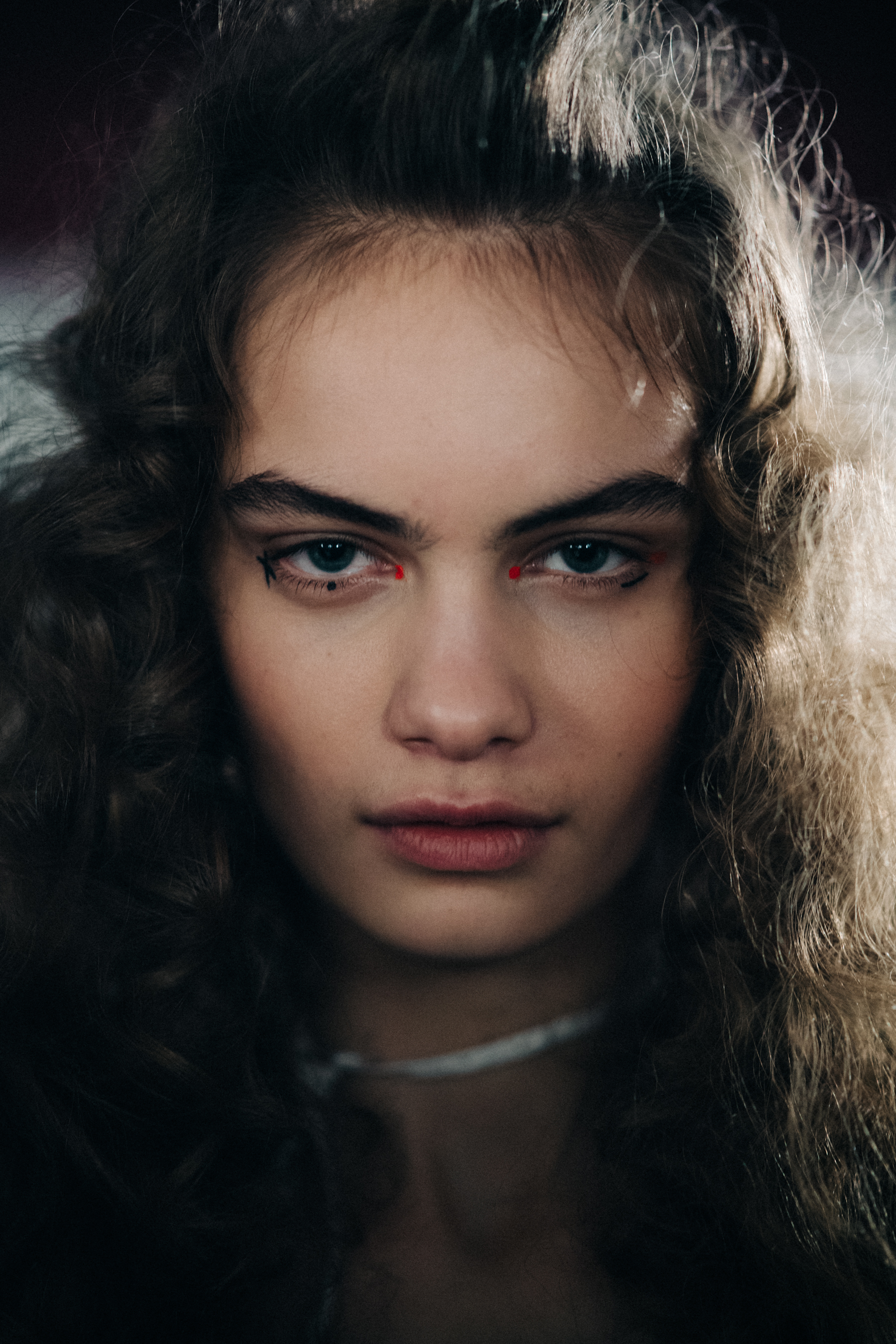 Portrait of a model Nina Marker