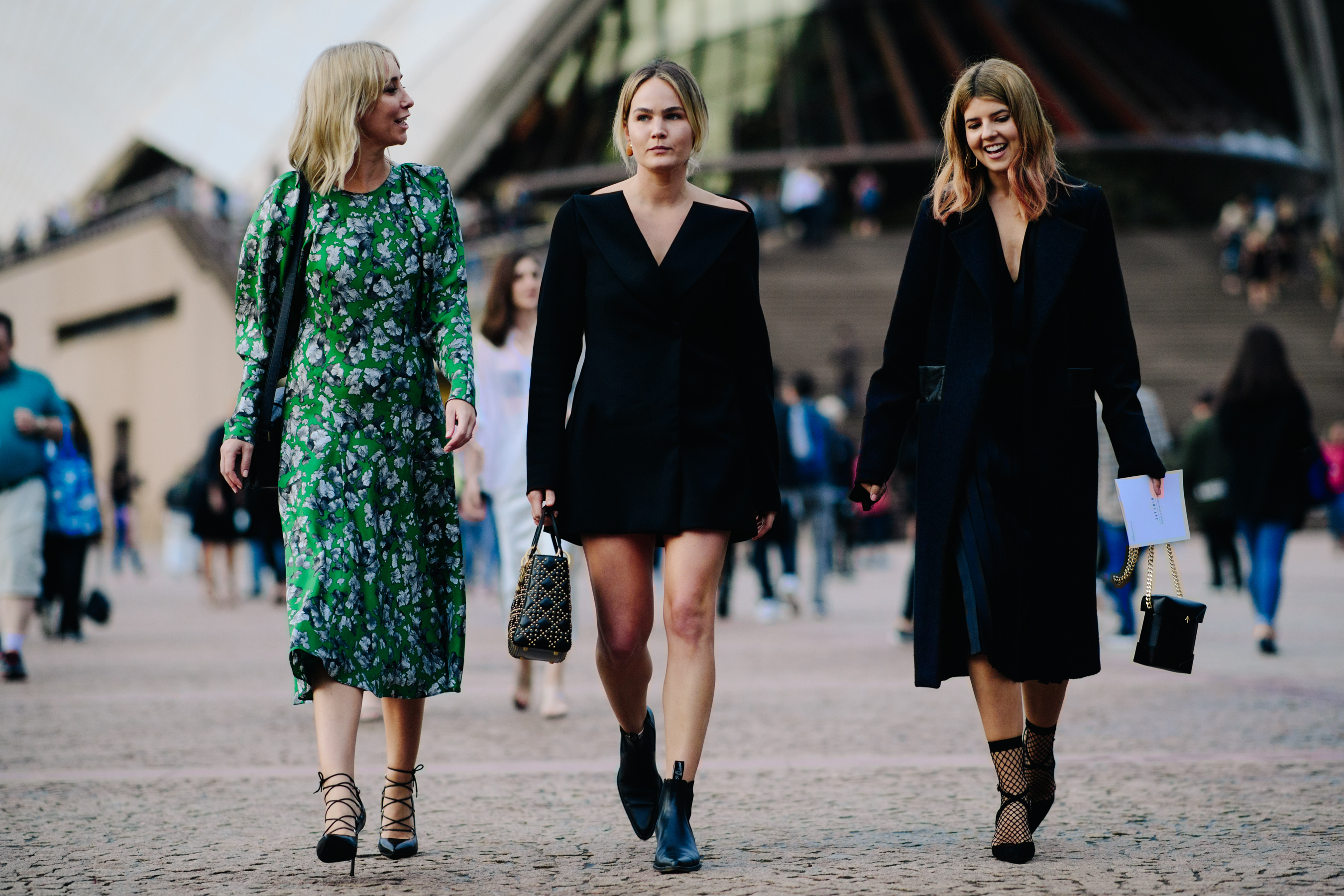 Group of women after a show