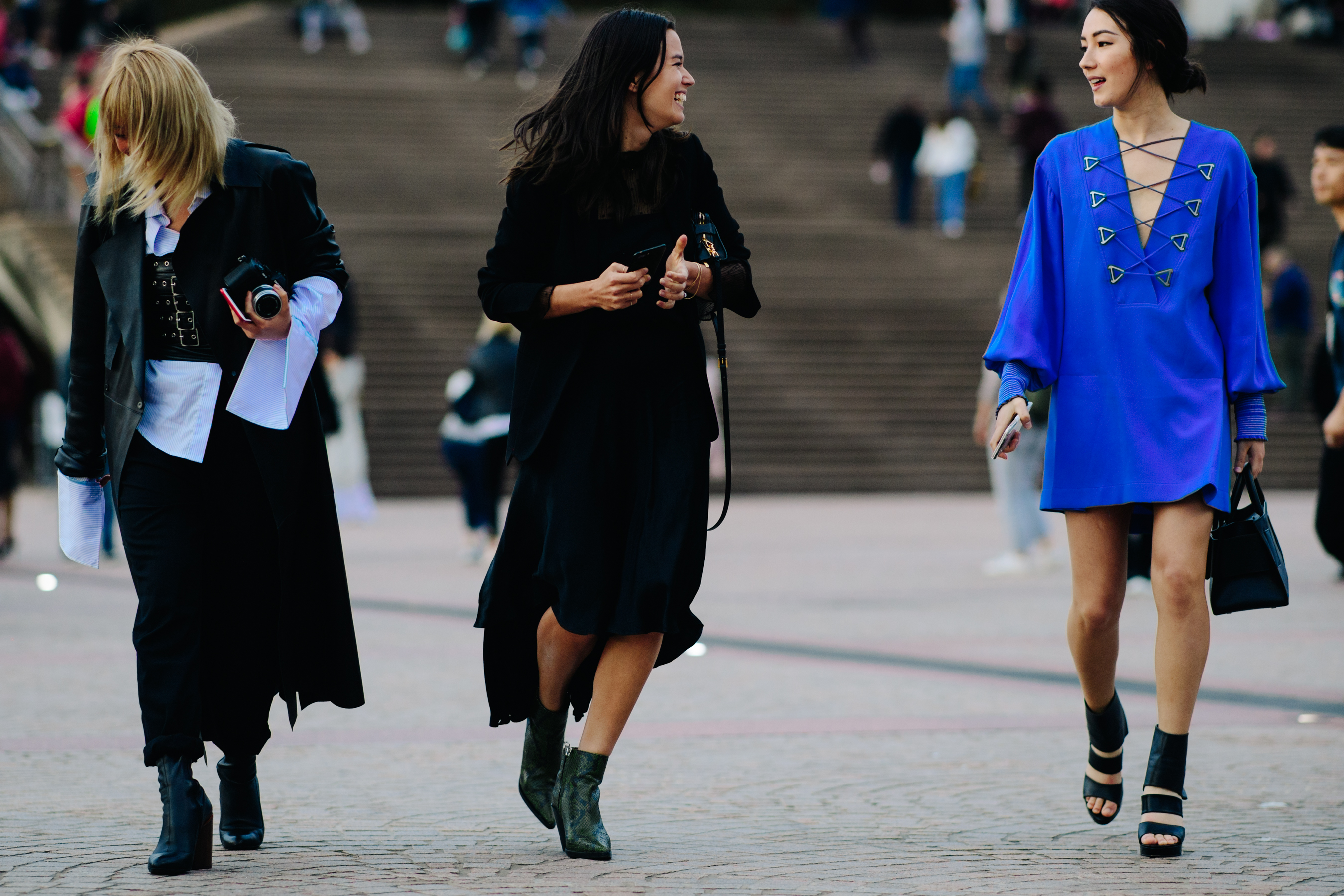 Group of women after a show