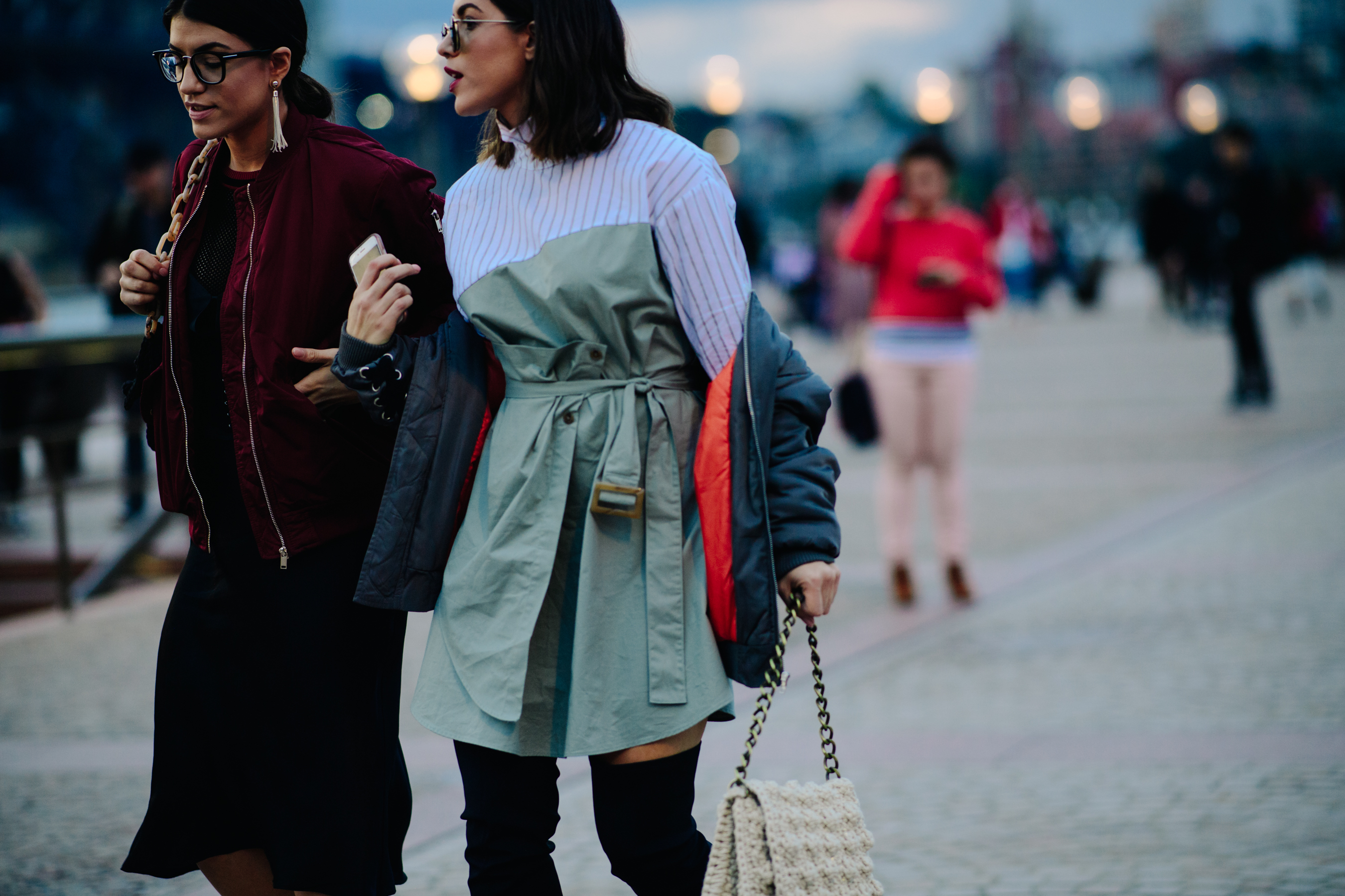 Two women after a show