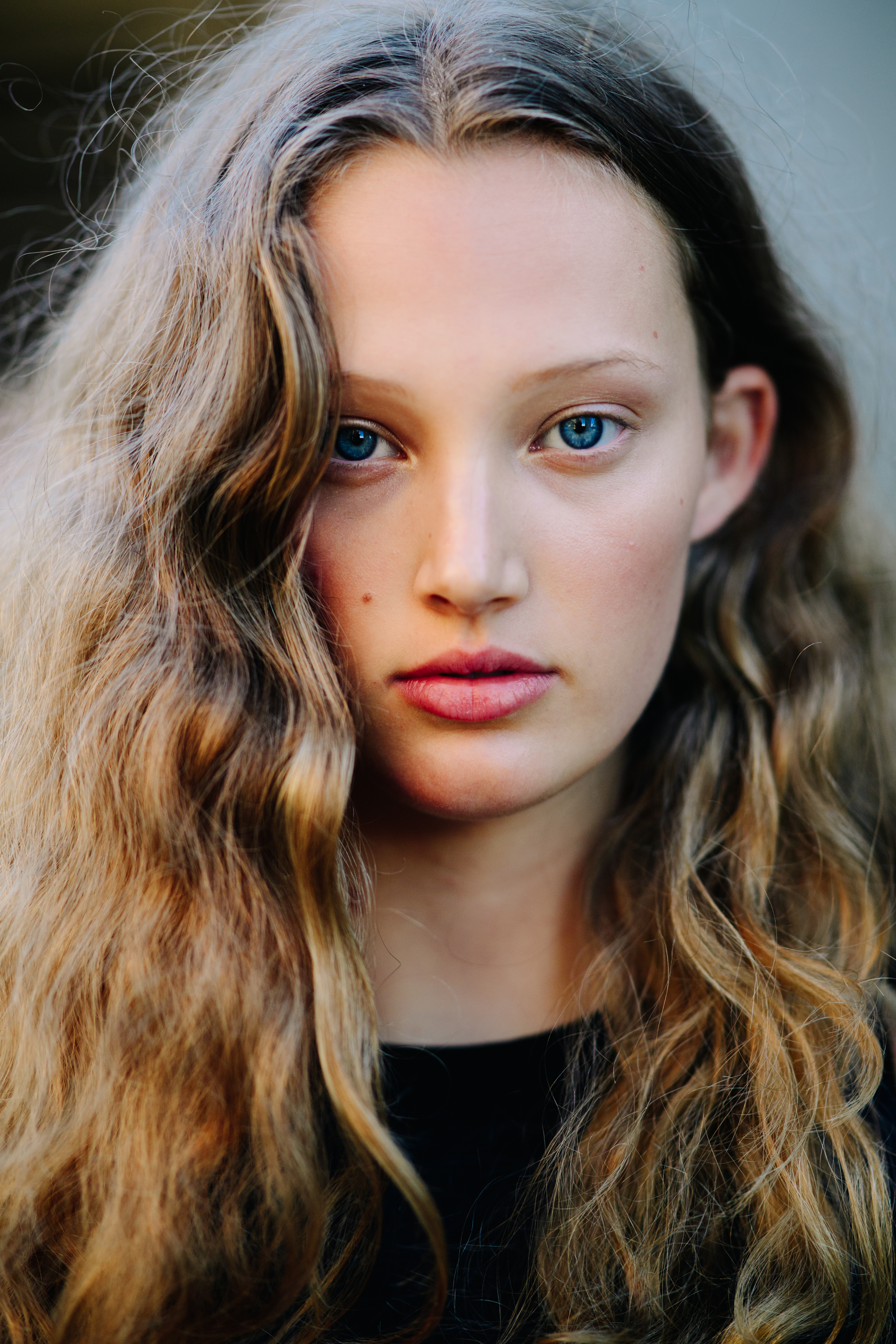 Portrait of a beautiful model