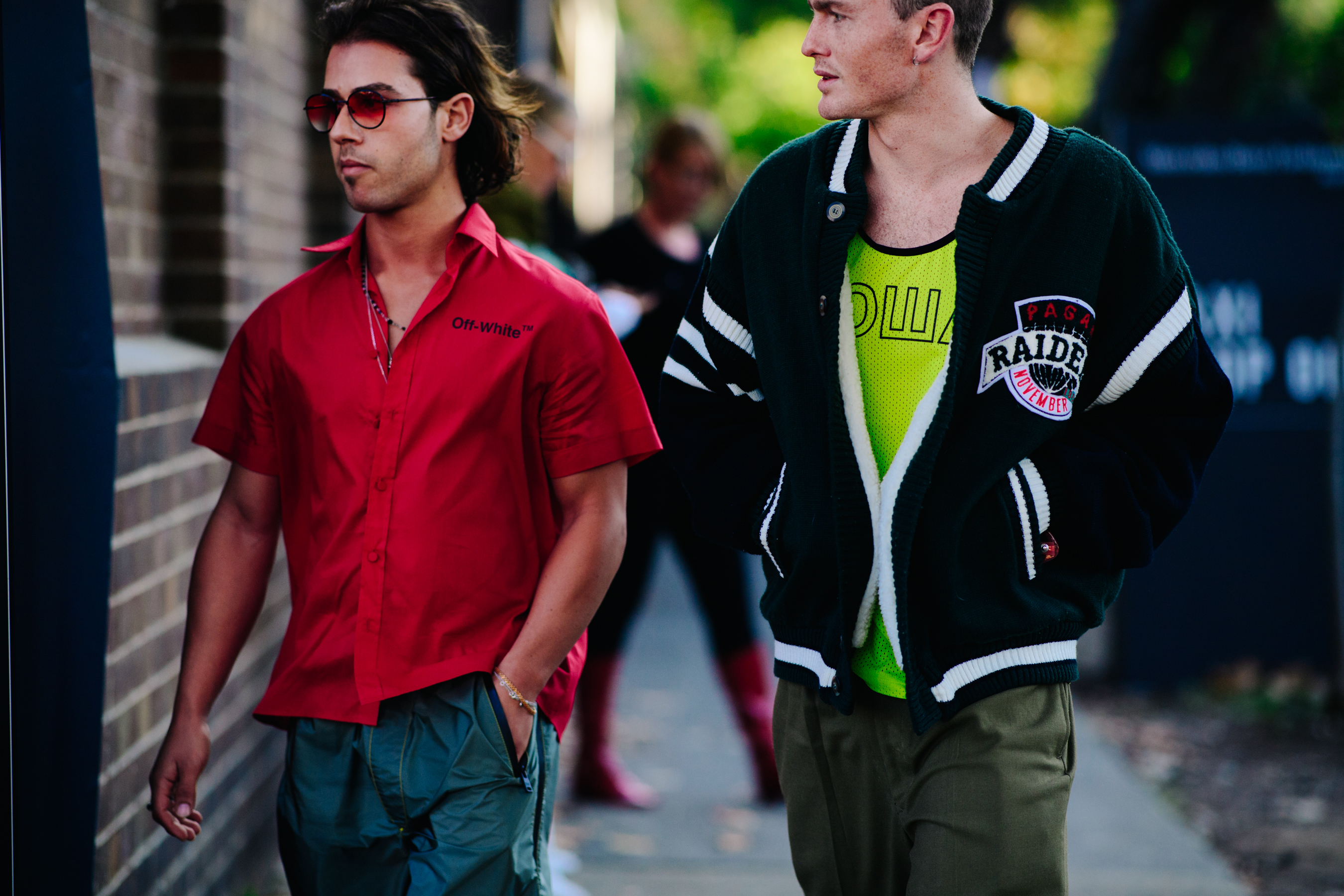 Man wearing Gosha Rubchinskiy
