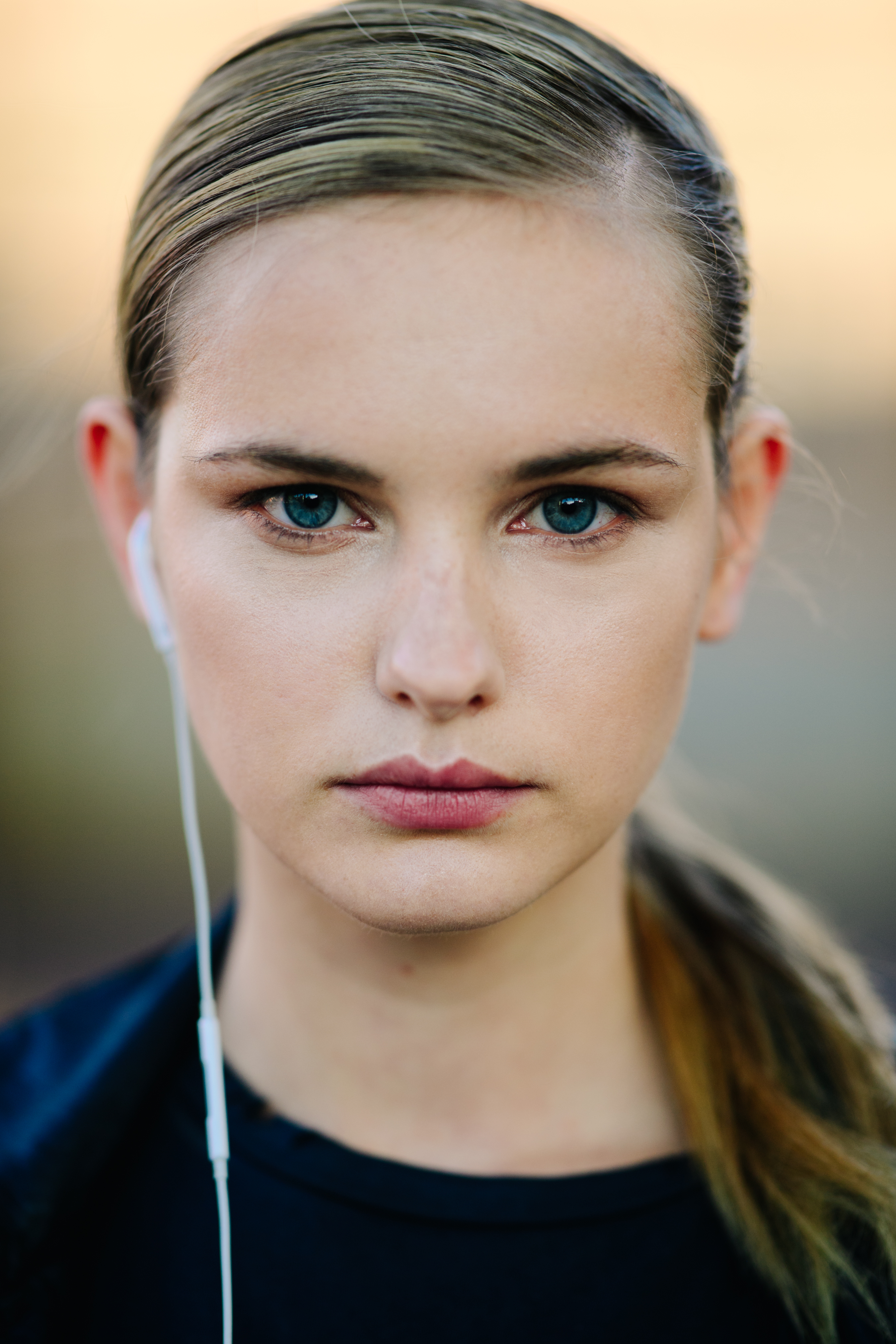 Portrait of a model in Australia