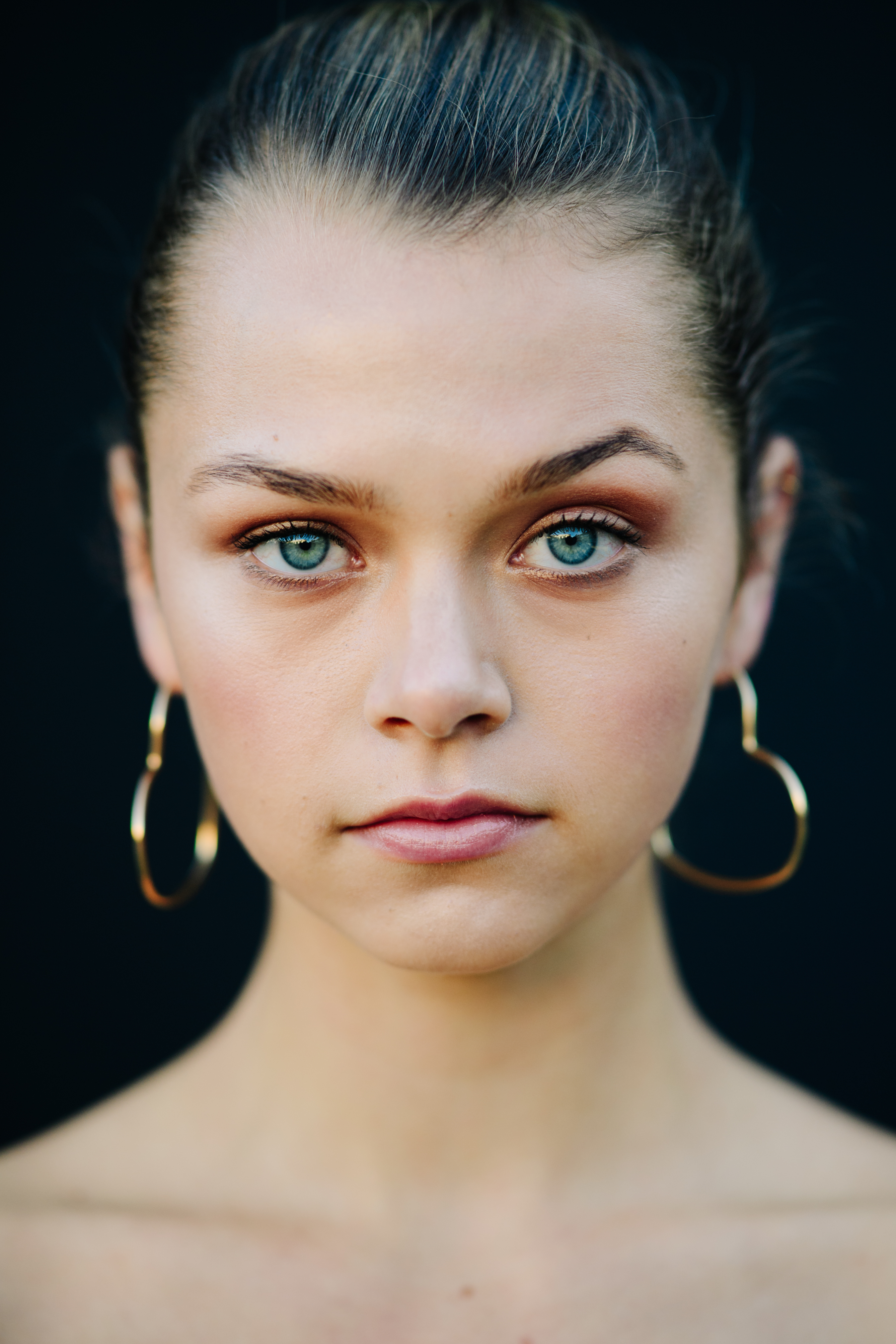 Portrait of an Australian model