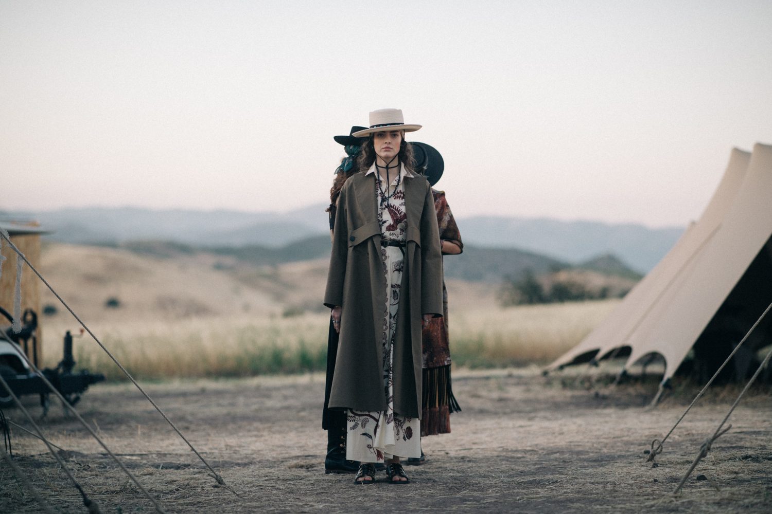 Backstage at Christian Dior Los Angeles Adam Katz Sinding