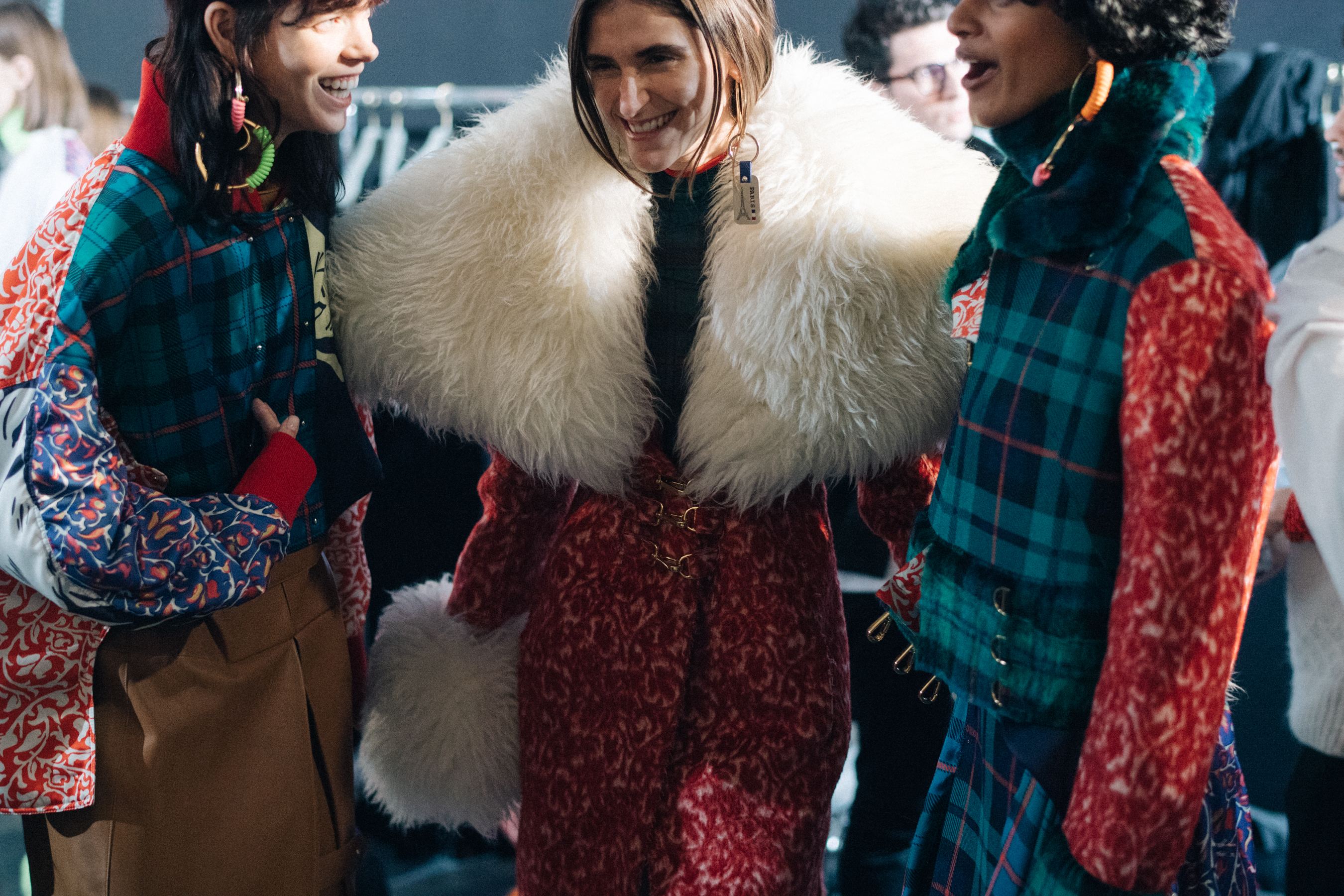 Model wearing an Esteban Cortazar coat