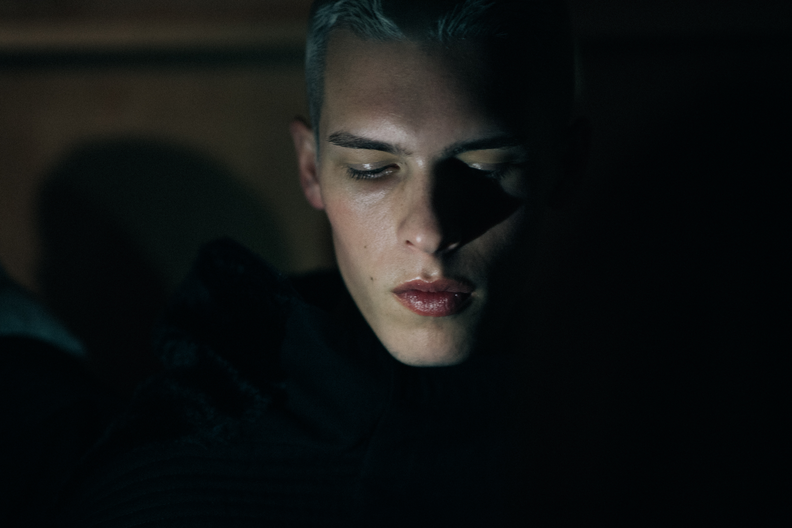 Male model August Gonet