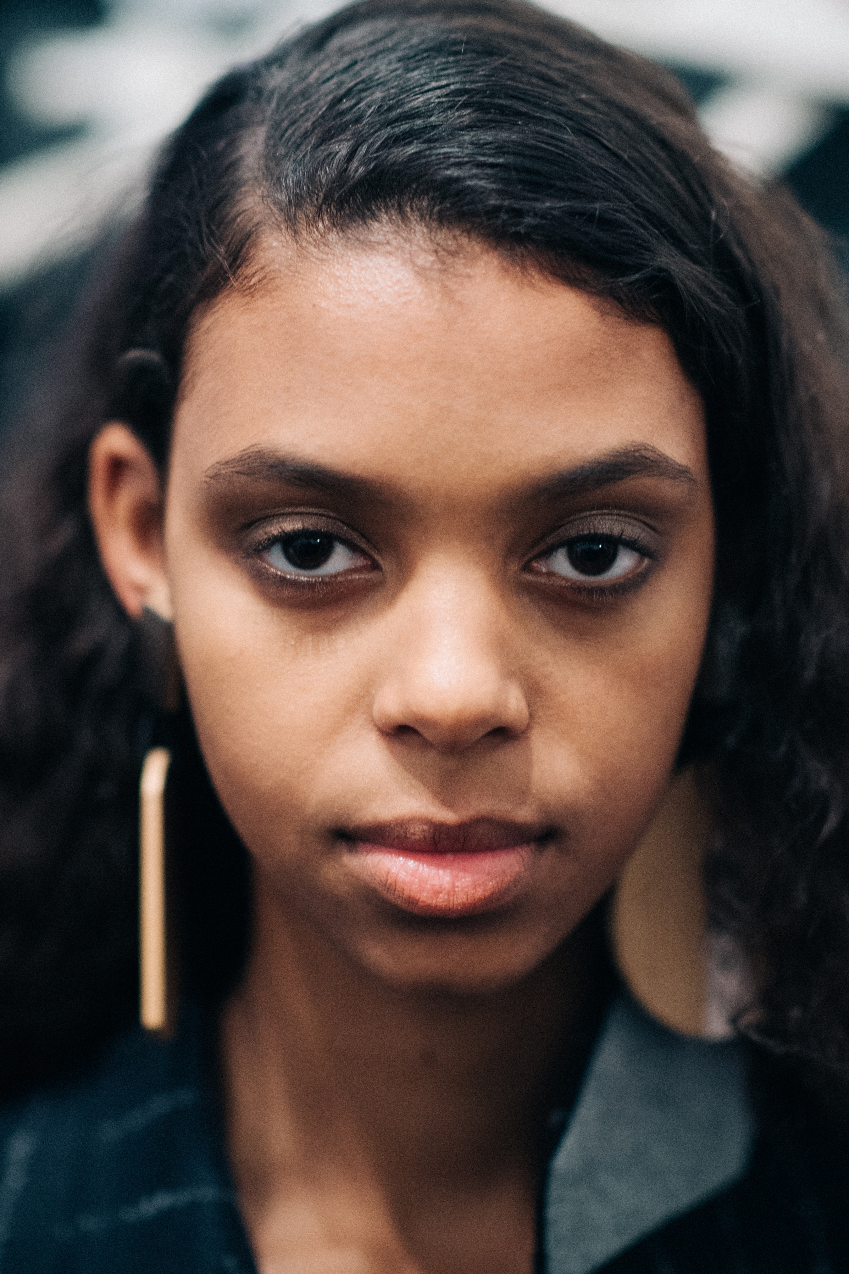 Portrait of an African model