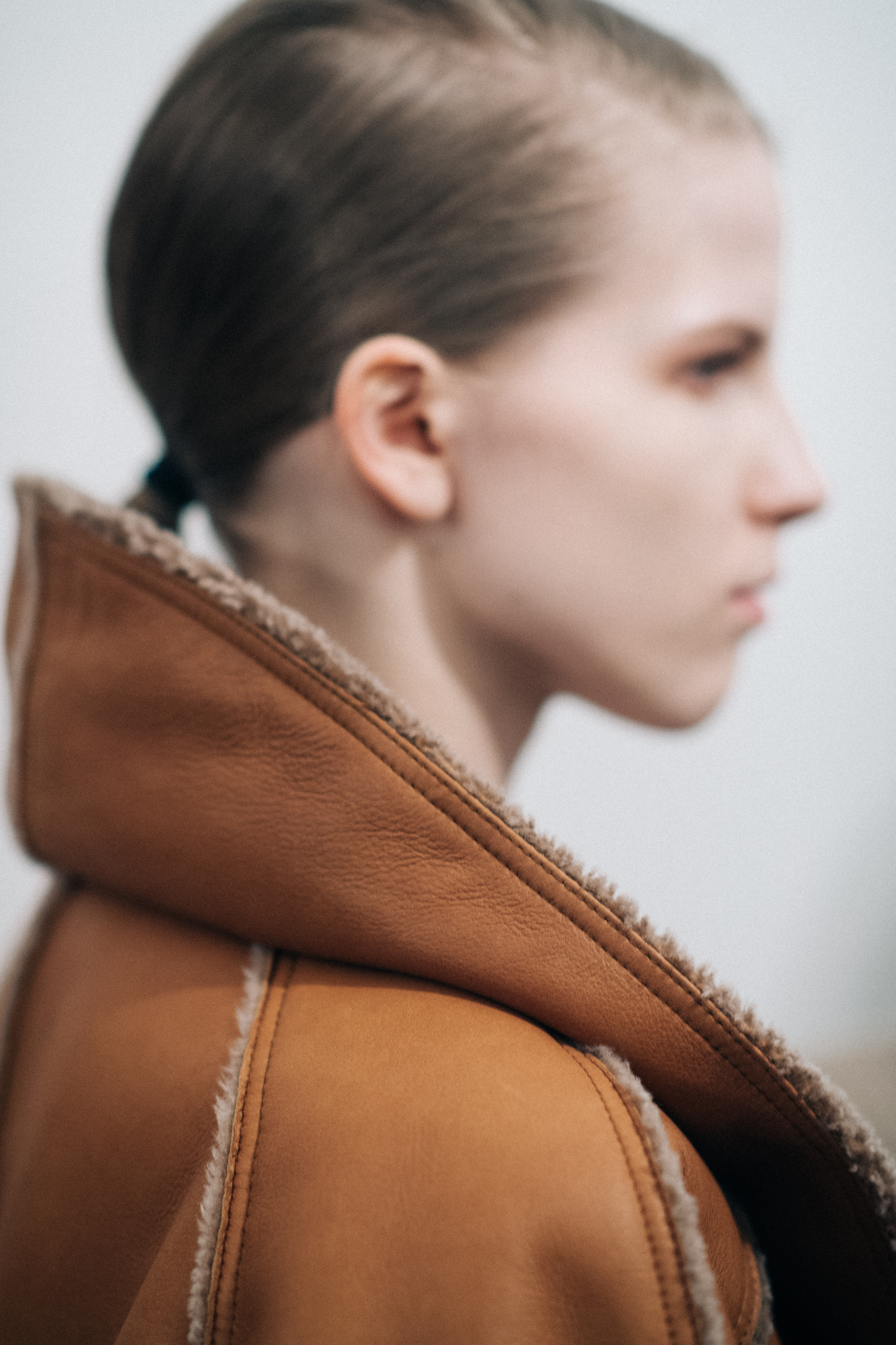 Detail of a Nehera pilot jacket