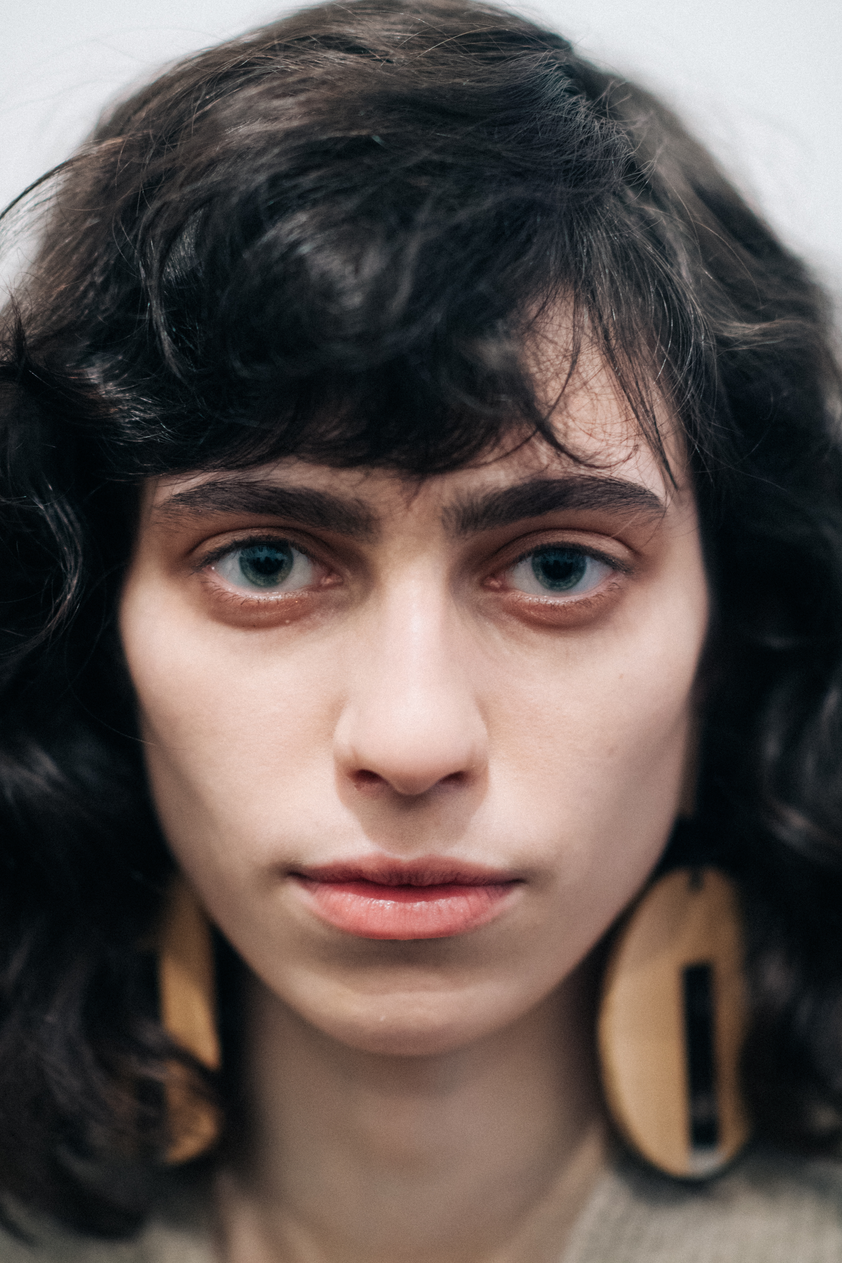 Portrait of a Nehera female model
