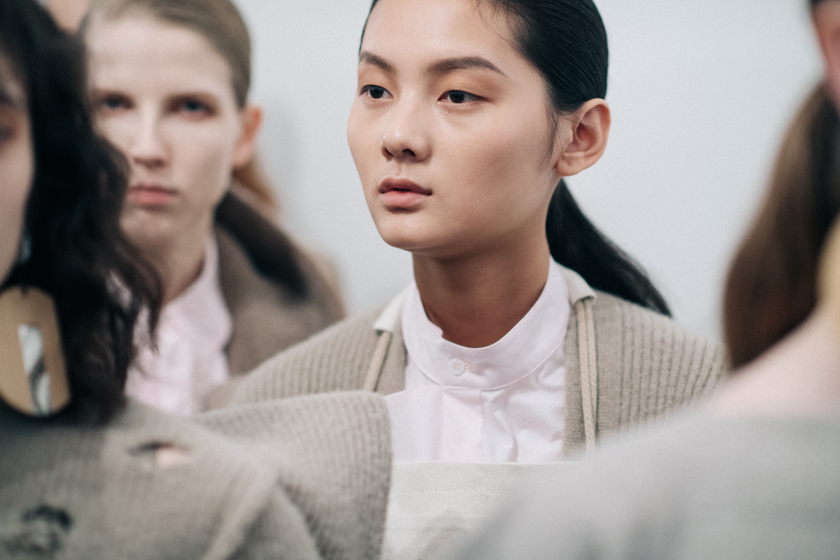 Asian model at Nehera backstage