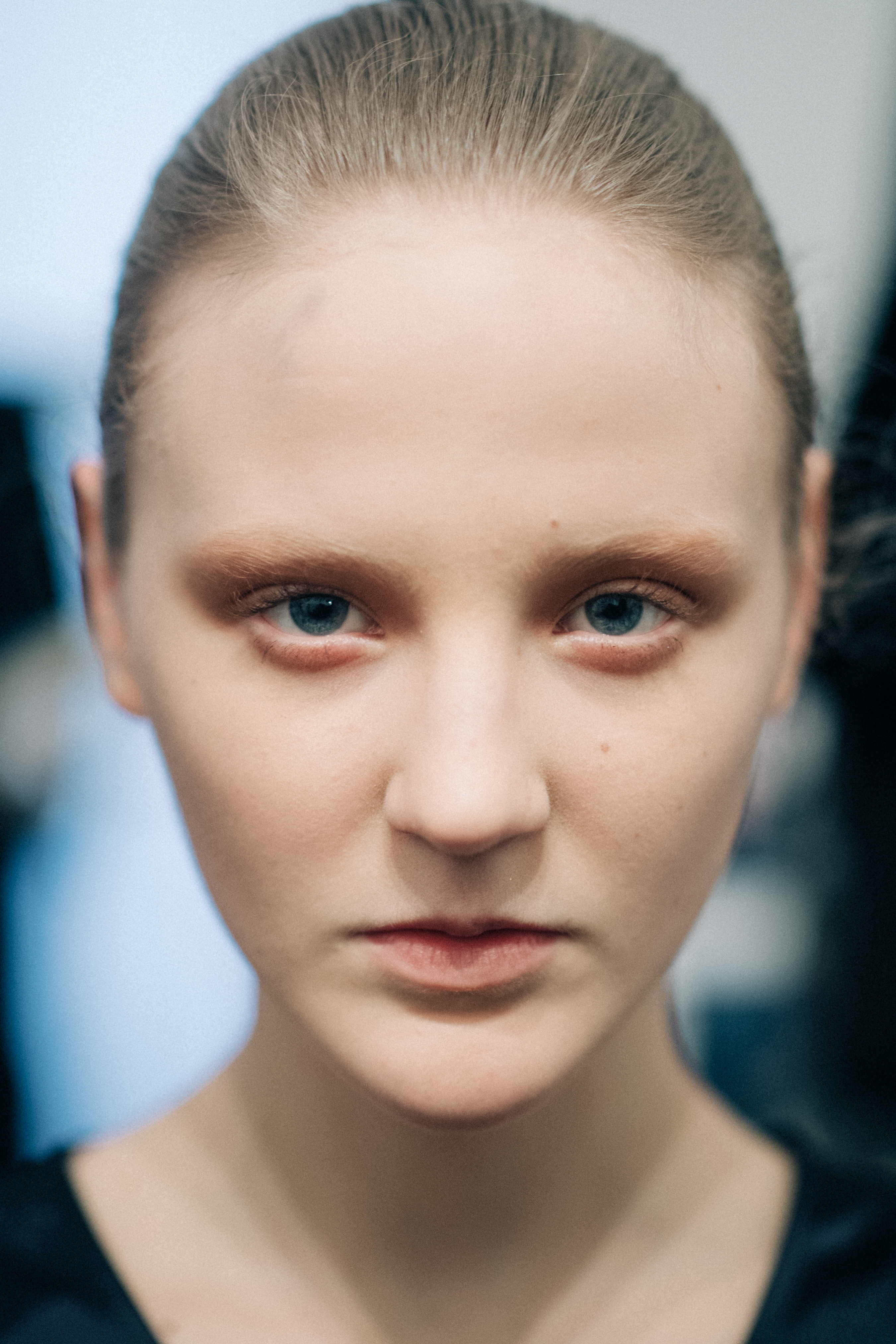 Portrait of a Nehera female model