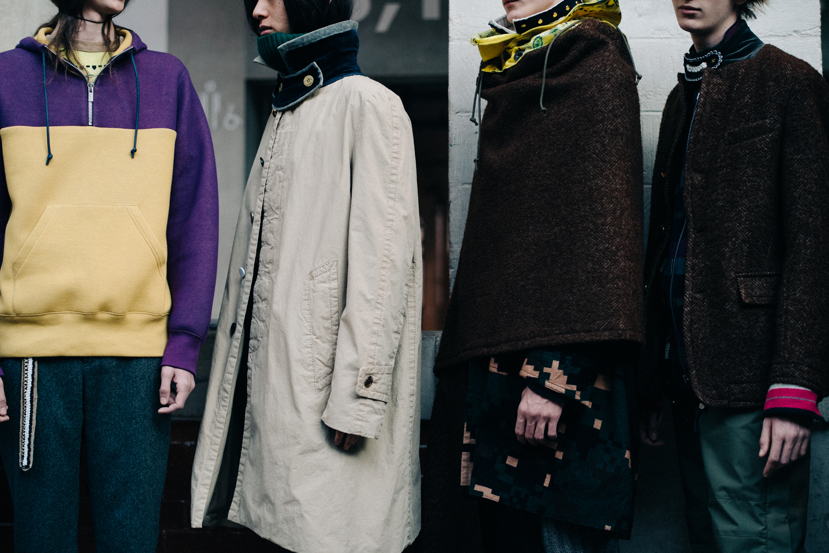Details of several Sacai looks