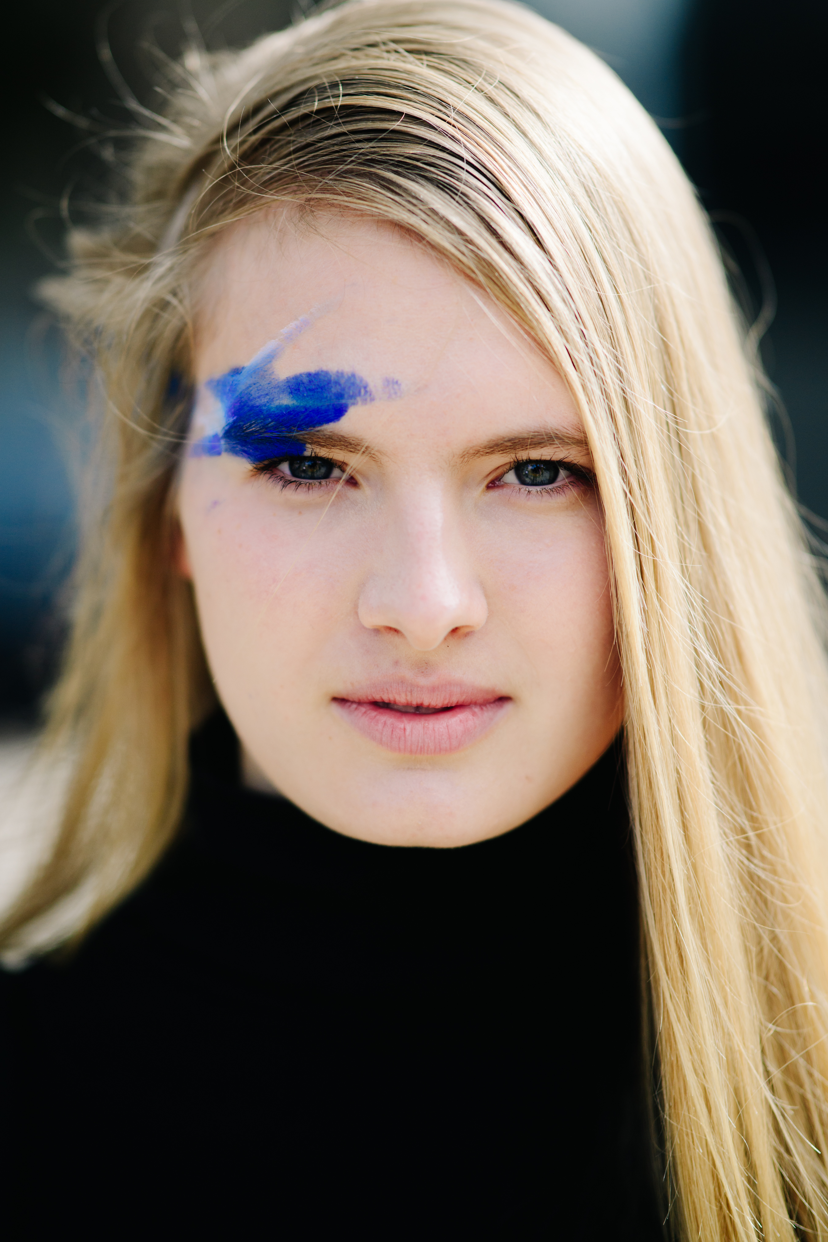 Portrait of an Australian model