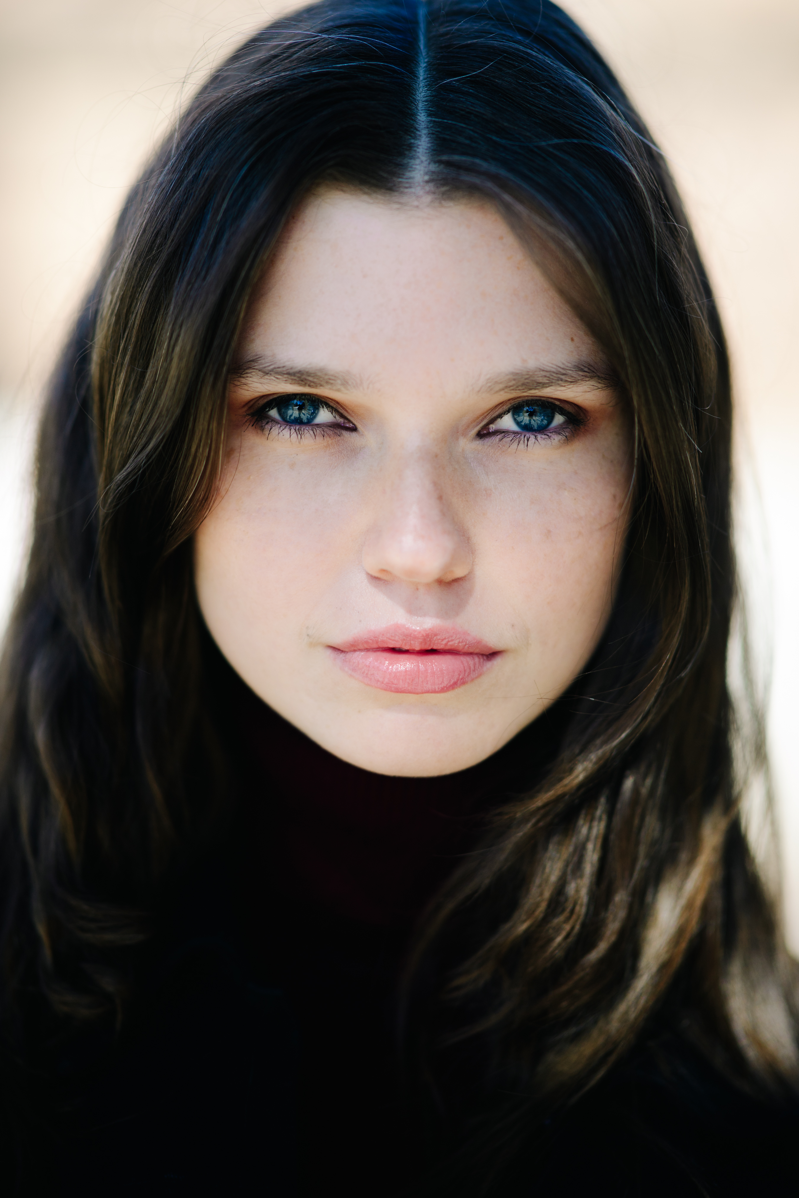 Portrait of an Australian model