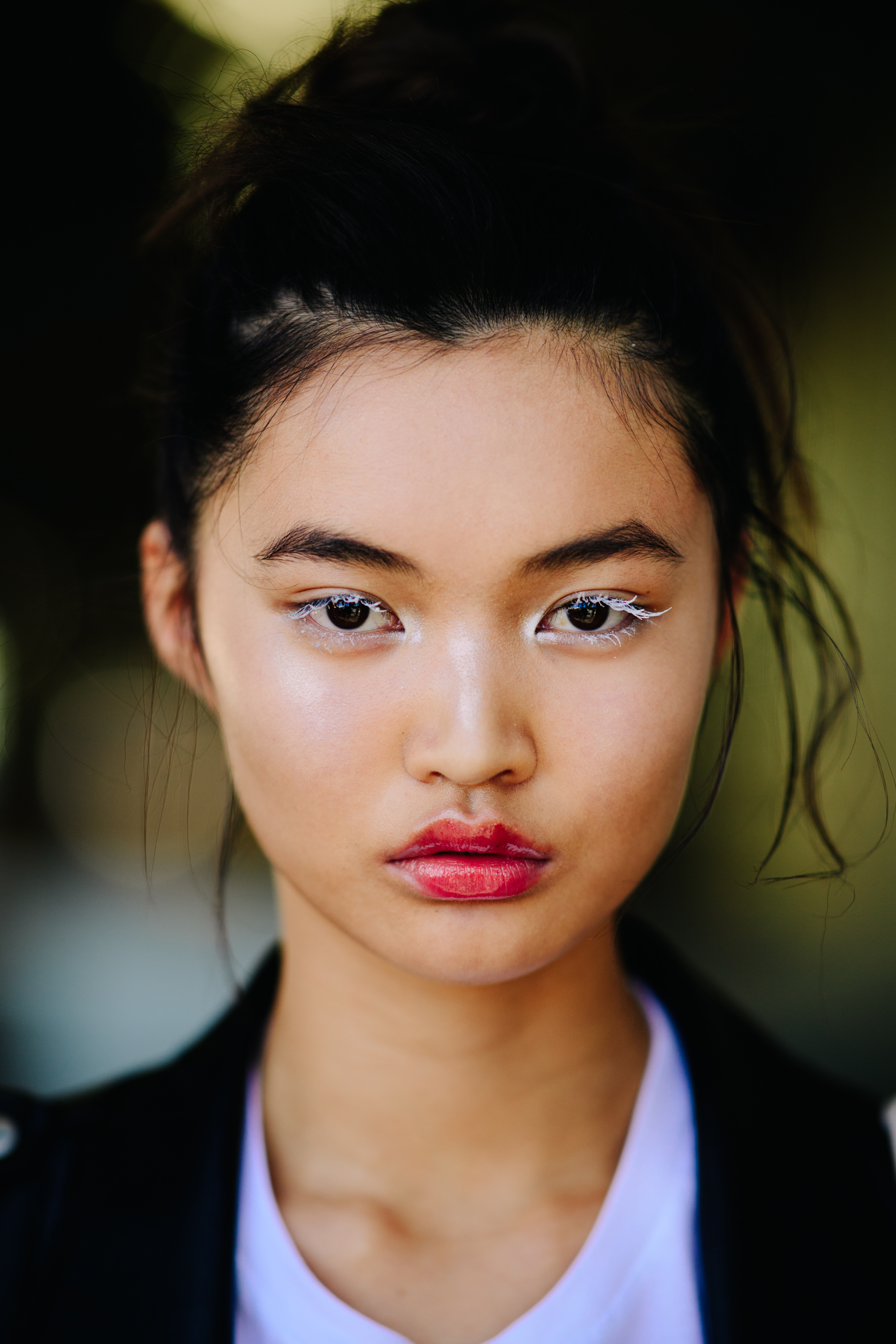 Portrait of an Asian female model