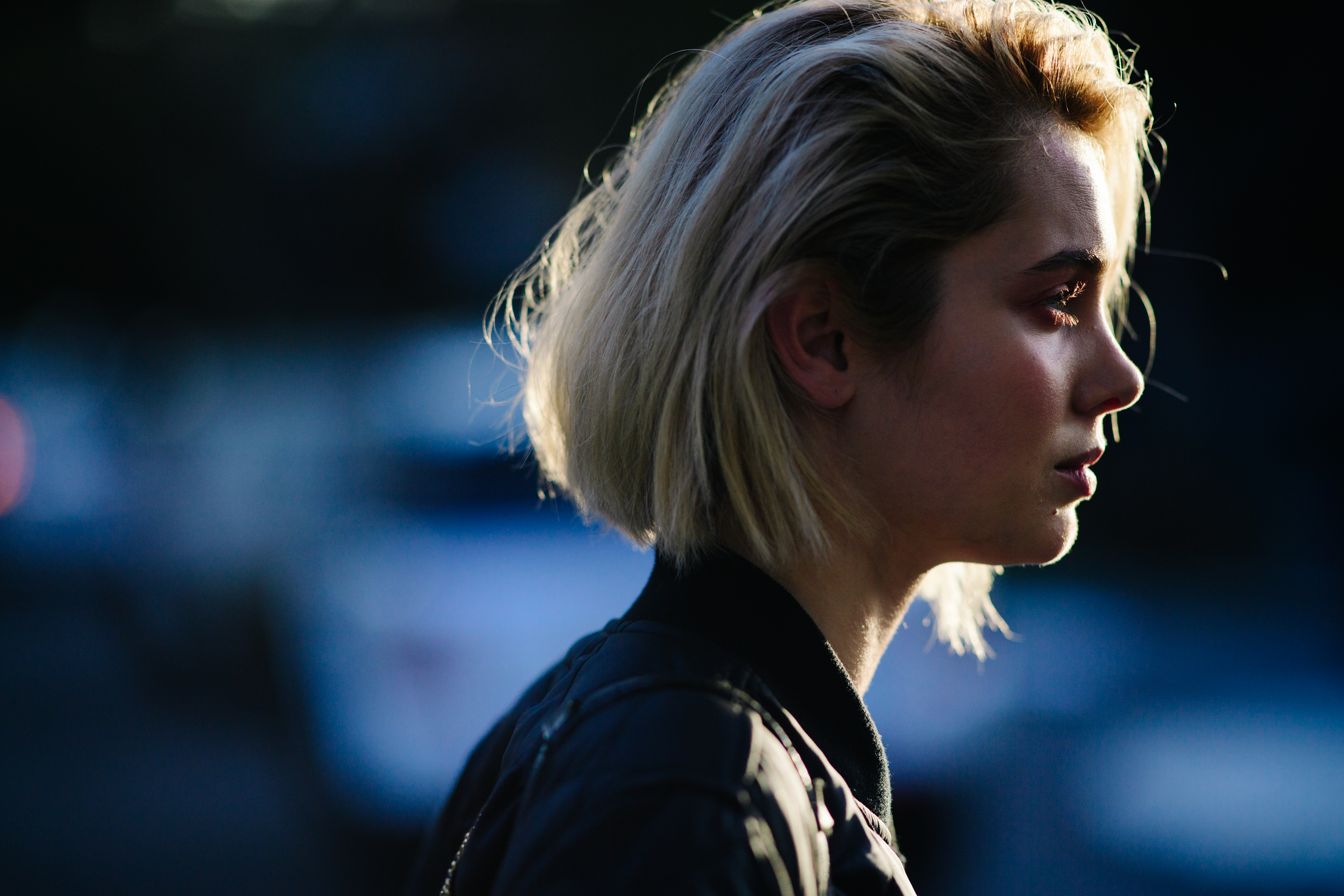 Australian model wearing Supreme jacket