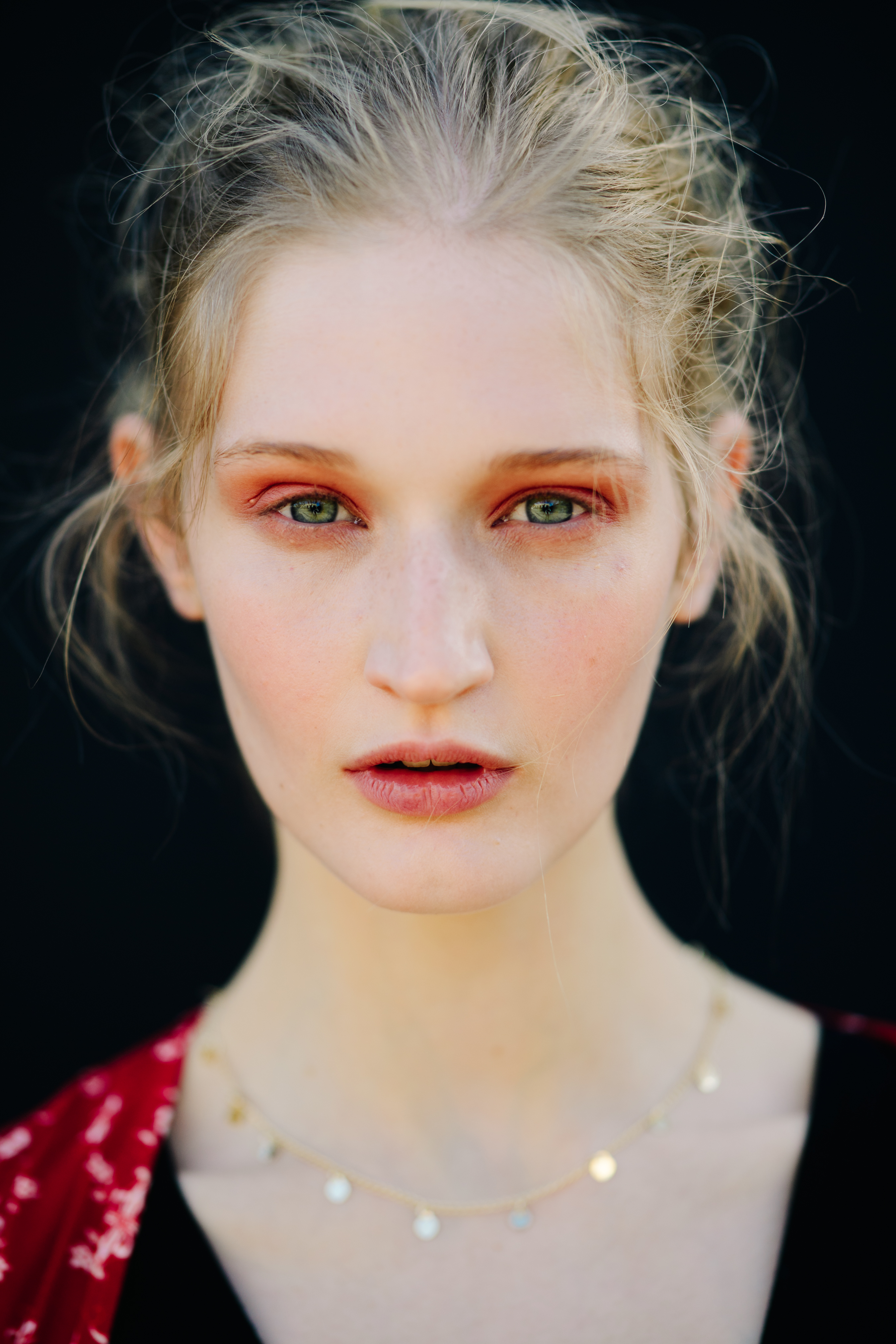 Portrait of an Australian model