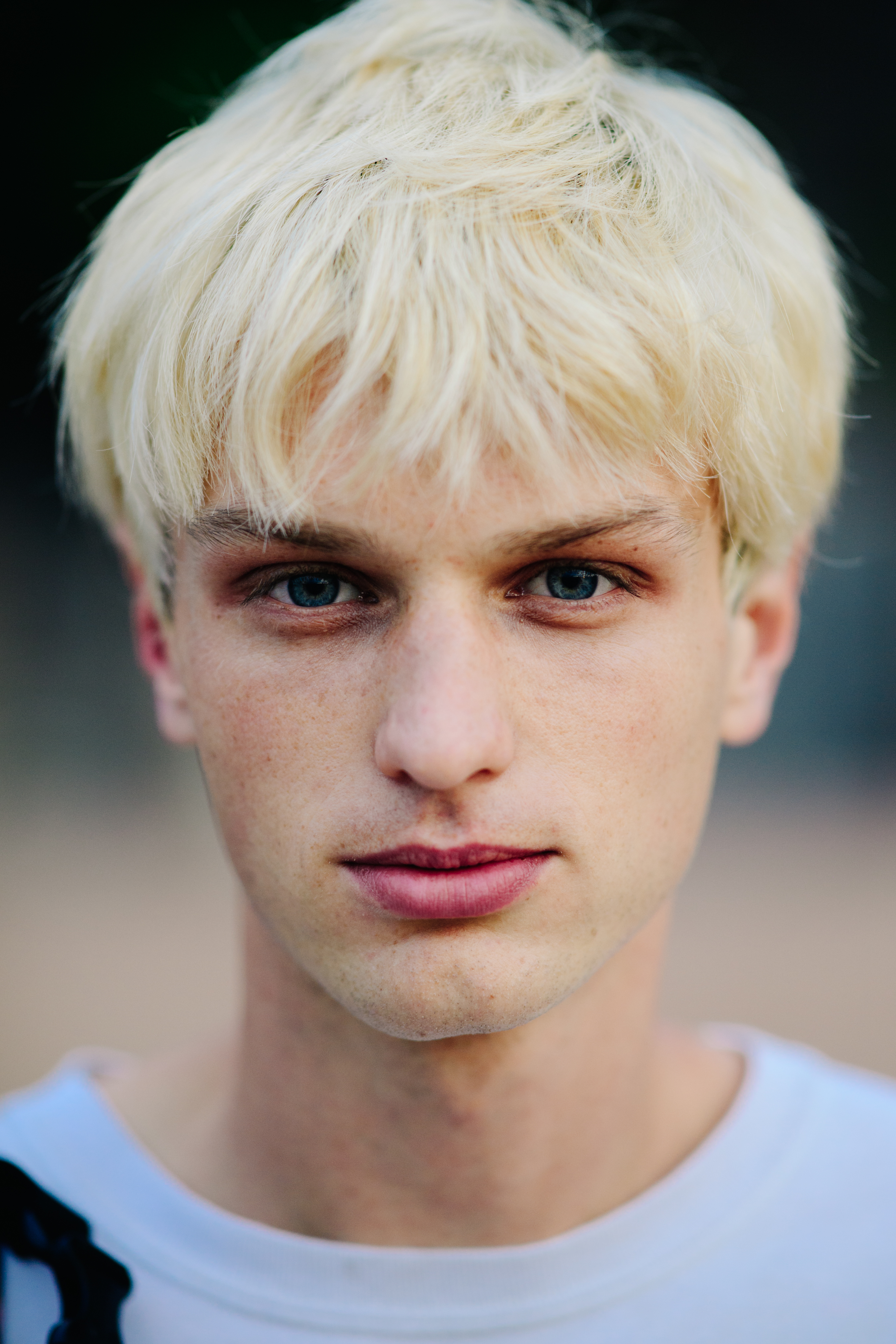 Portrait of a male model