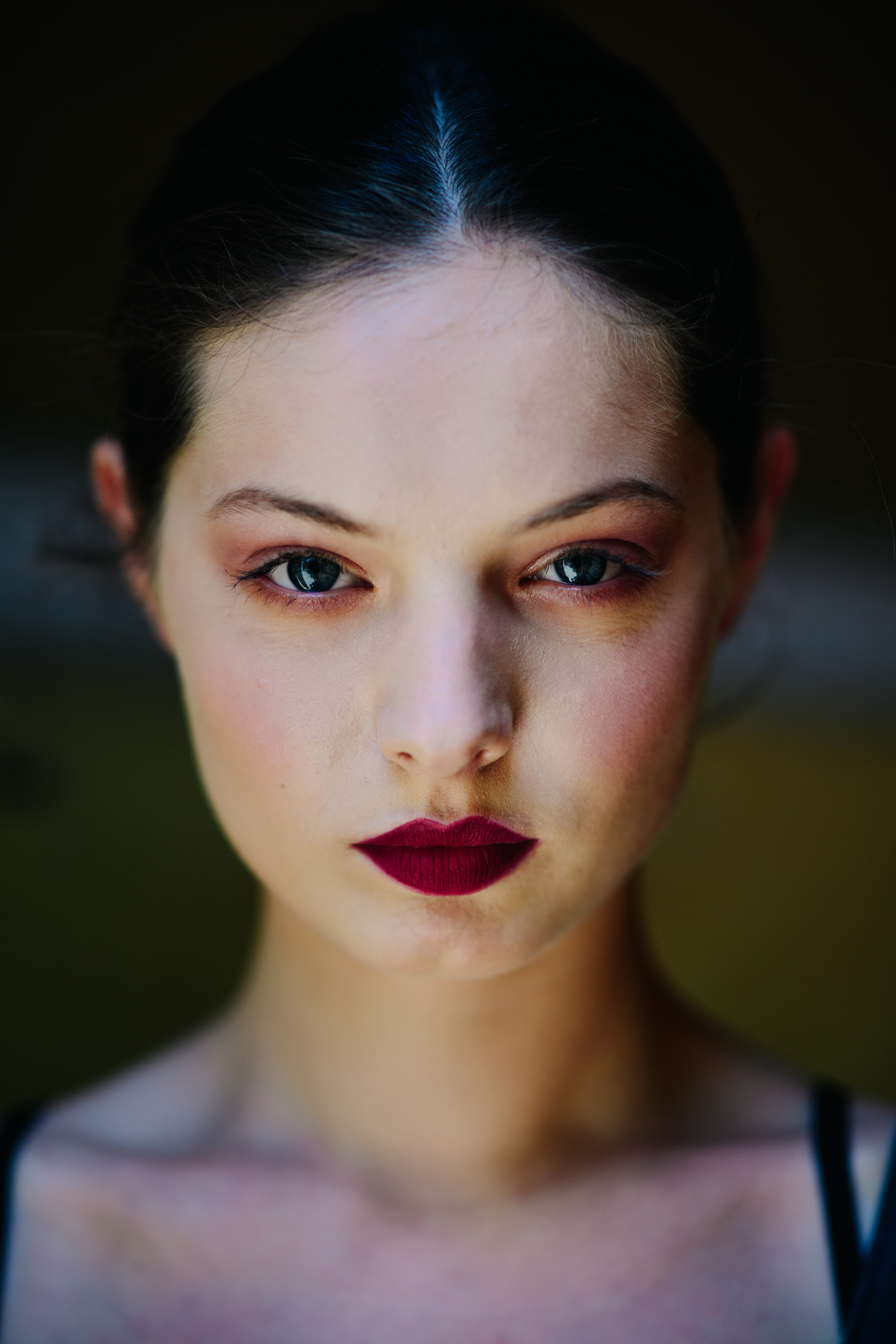Portrait of a Georgian model