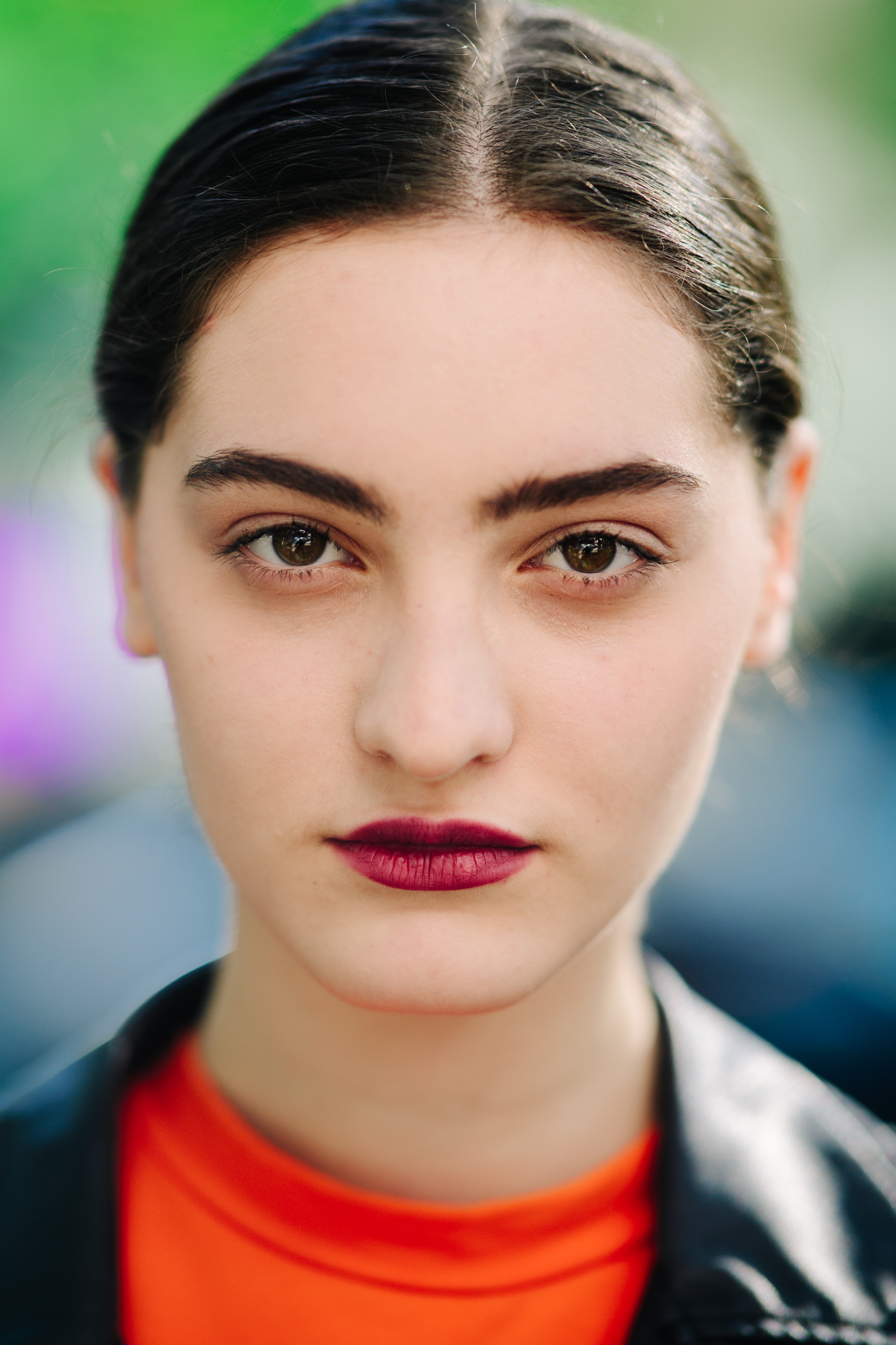 Portrait of a Georgian female model