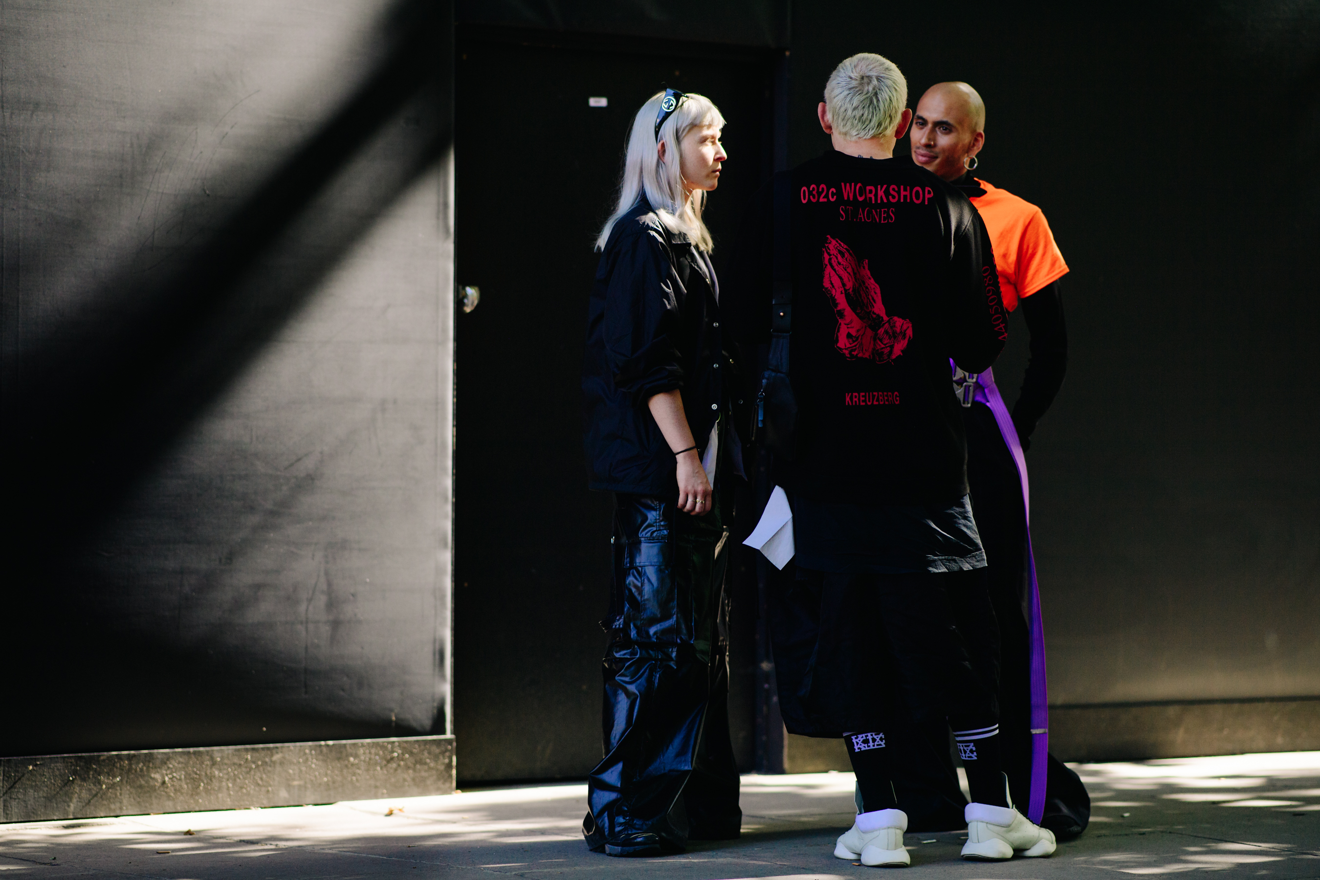 Man wearing 032c, KTZ and Rick Owens