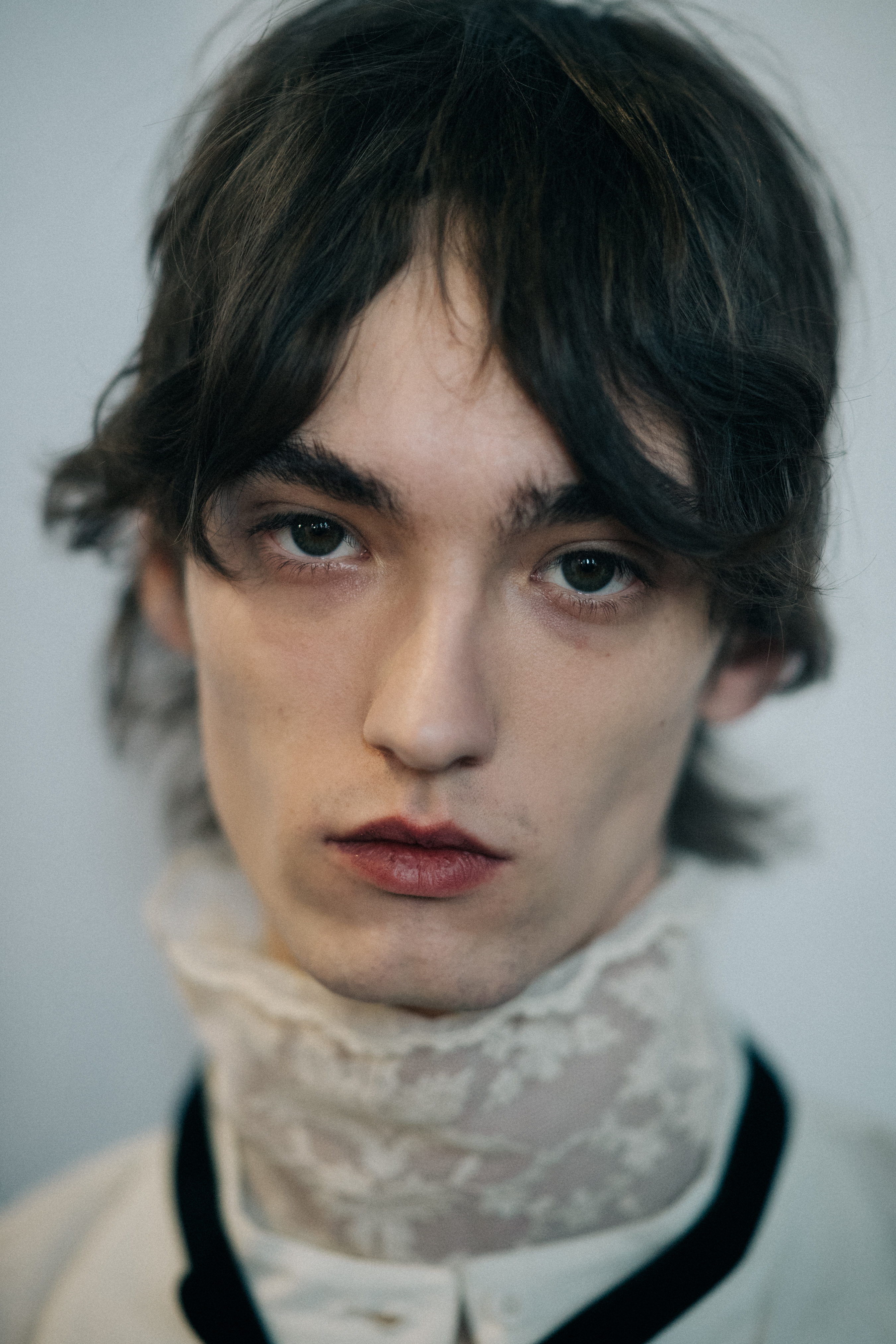 Portrait of a male model Dylan Roques