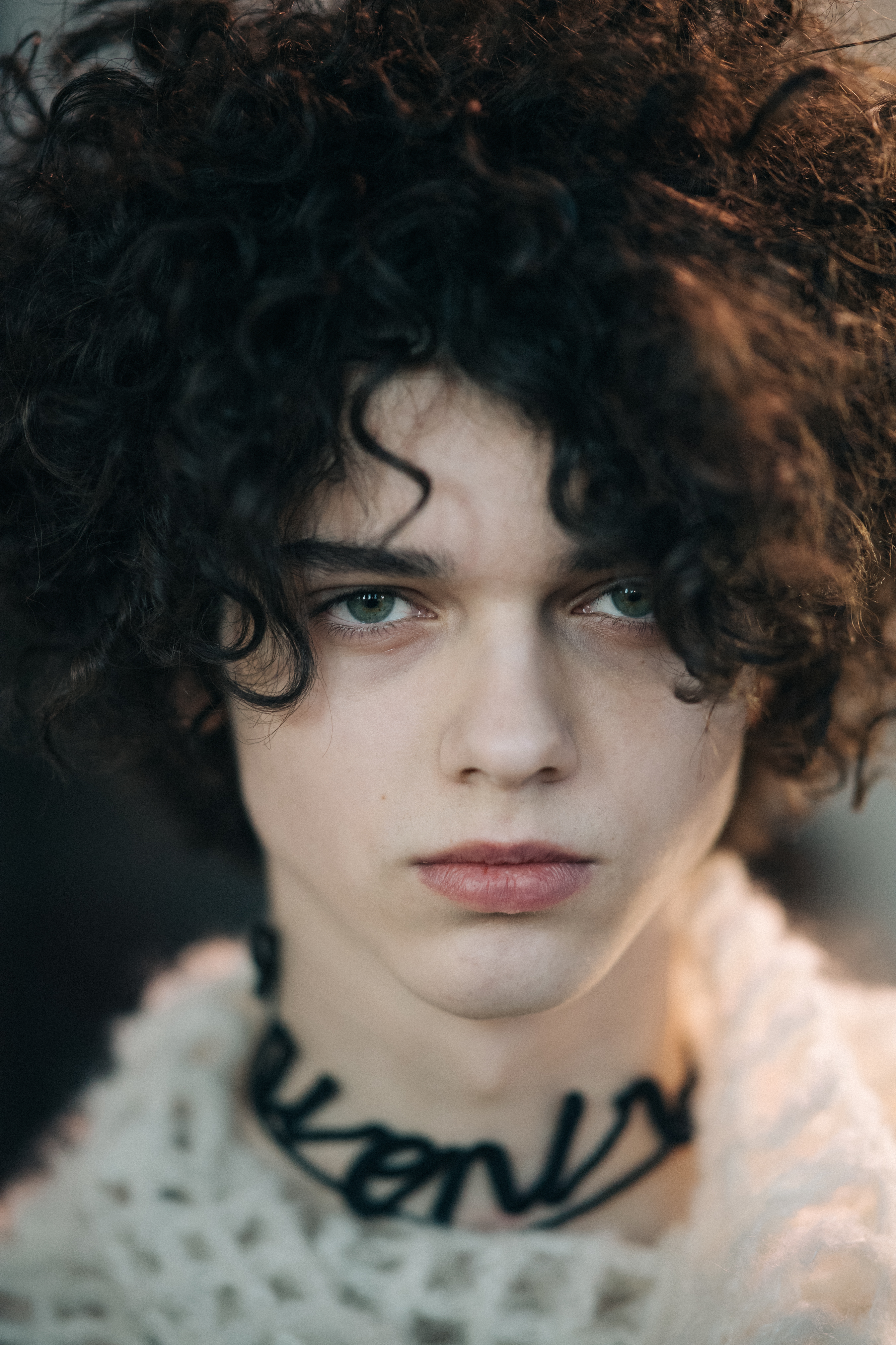 Portrait of a model Andrei Dobrin
