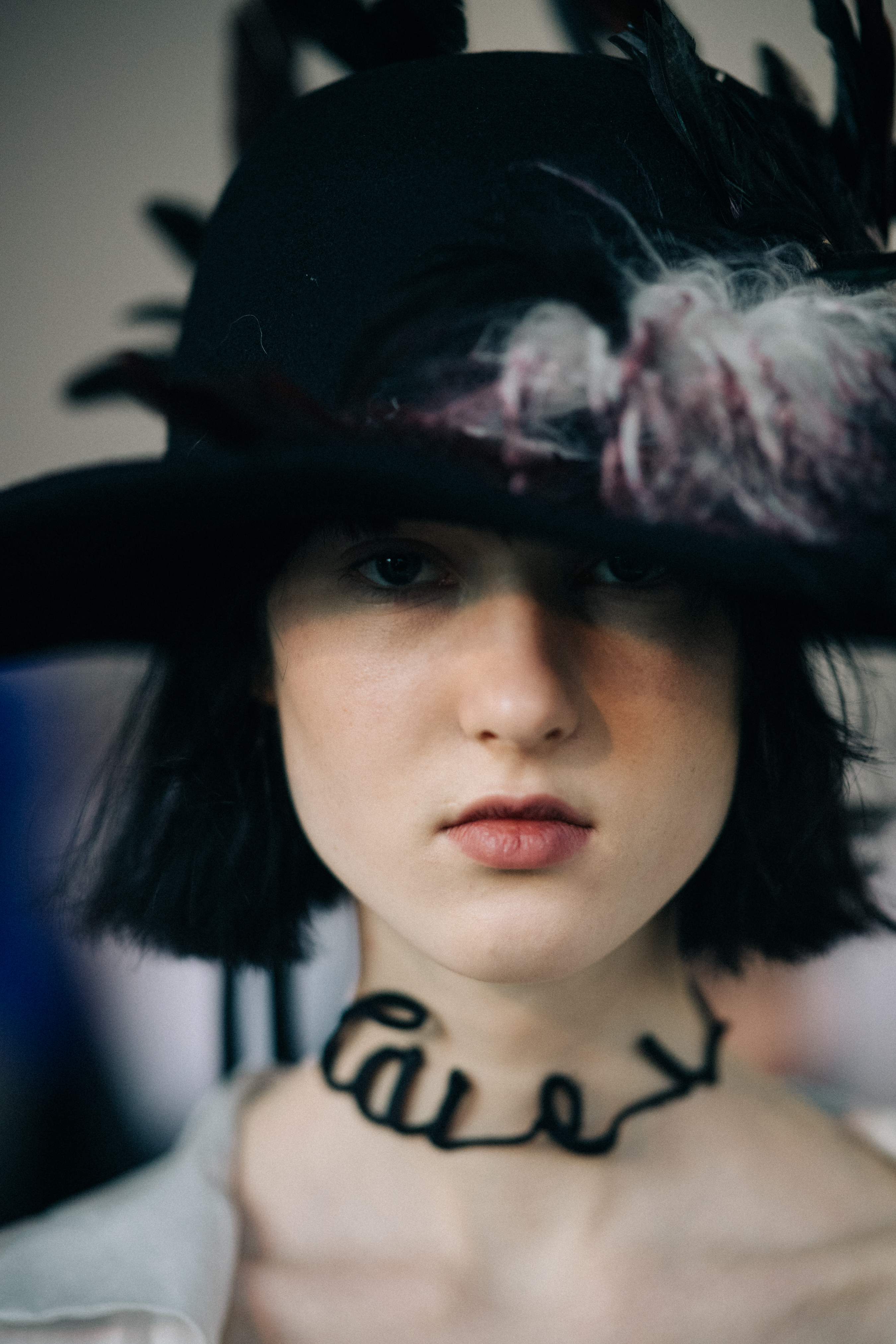 Portrait of a model Maren Behringer