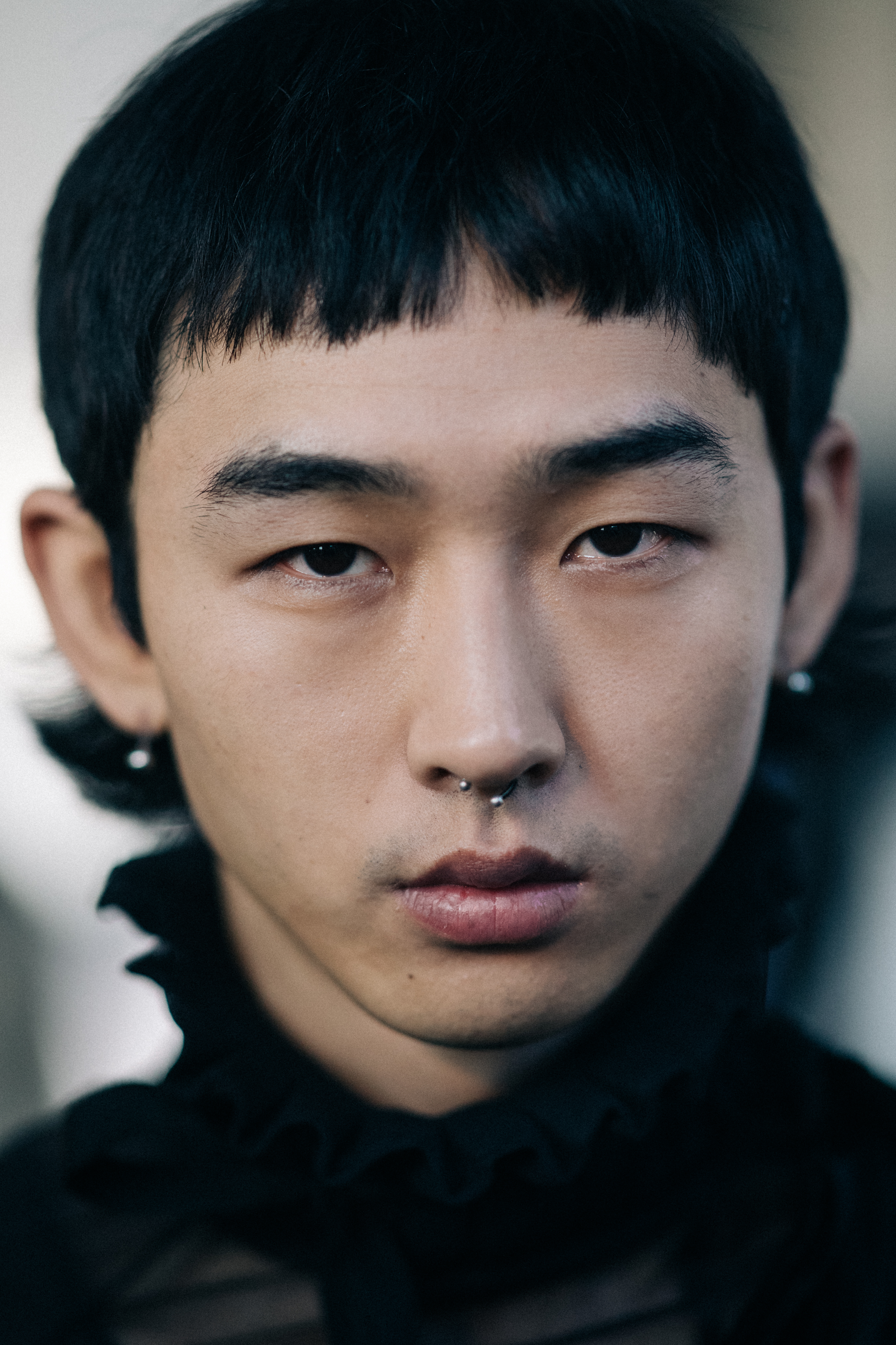 Portrait of a Chinese male model Tsubasa