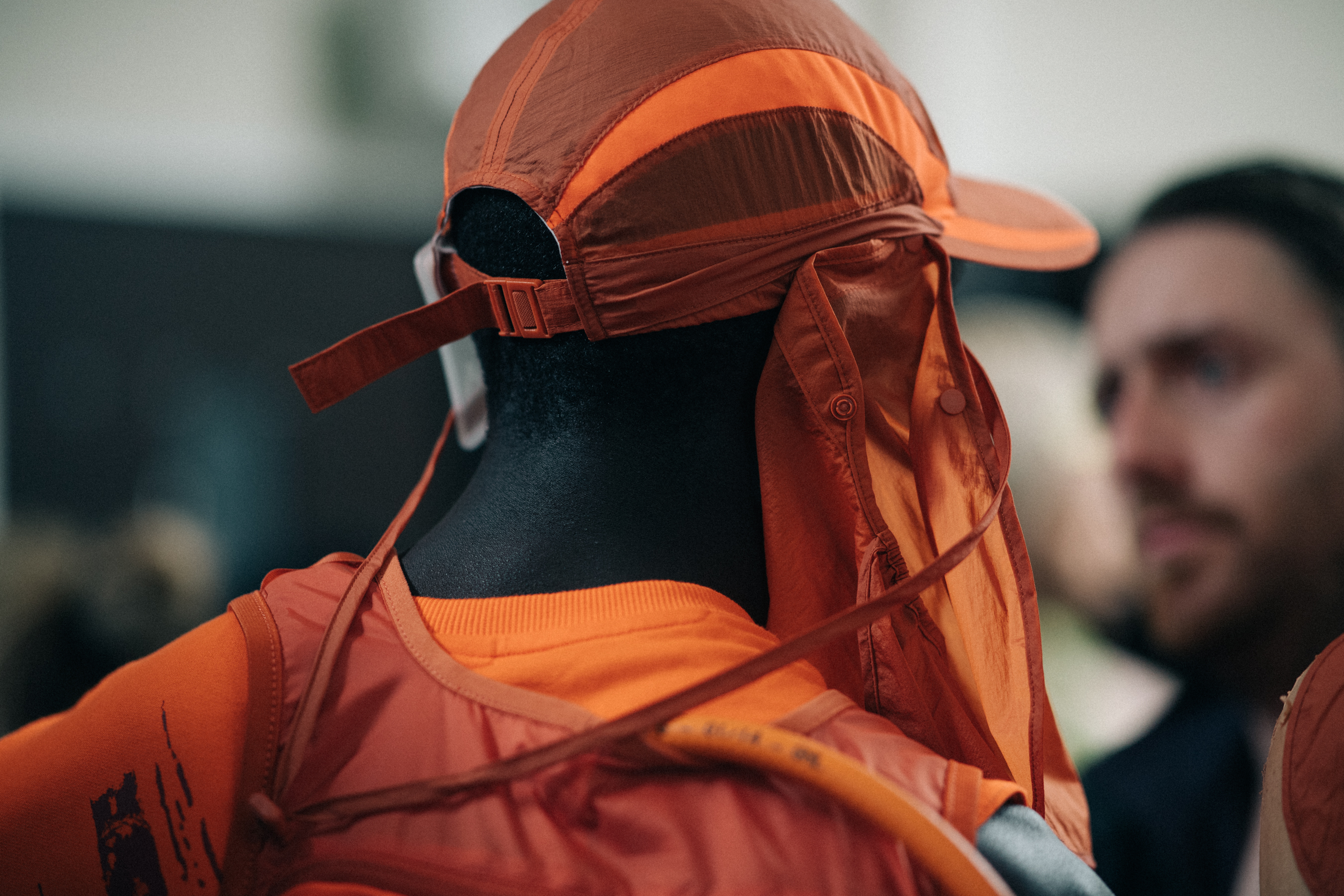 Abdourahman Njie at Cottweiler backstage
