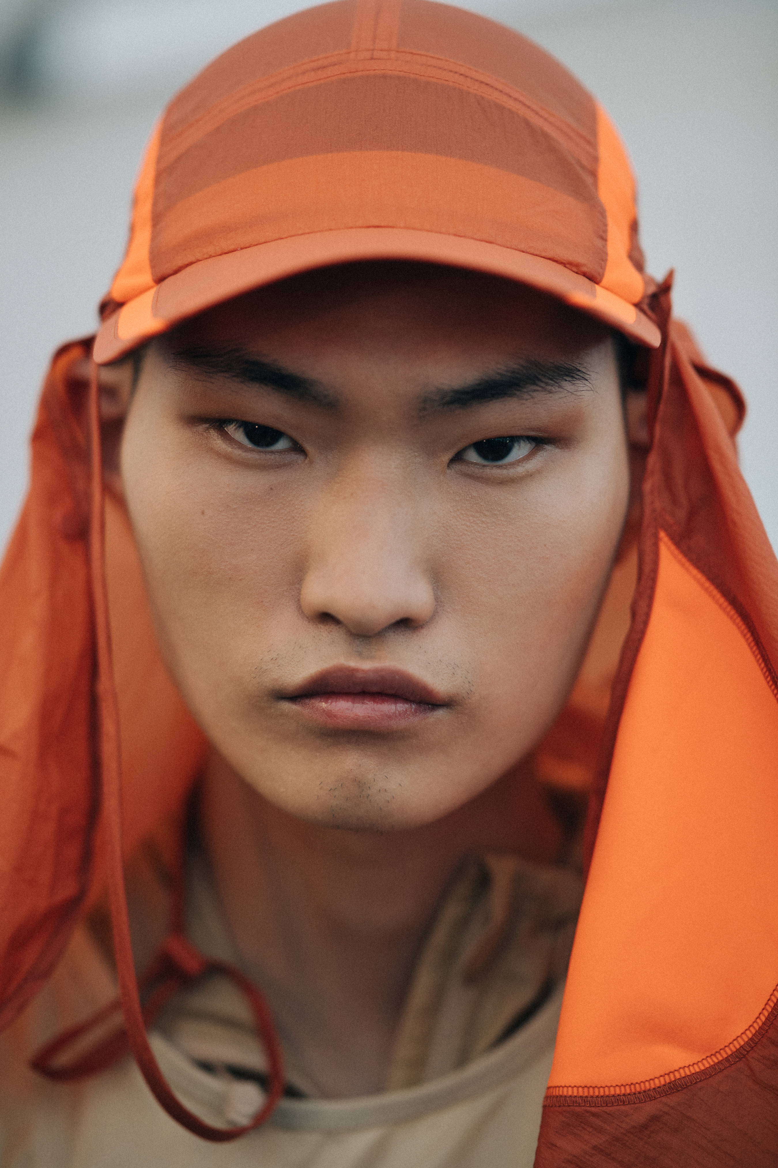Portrait of an Asian male model