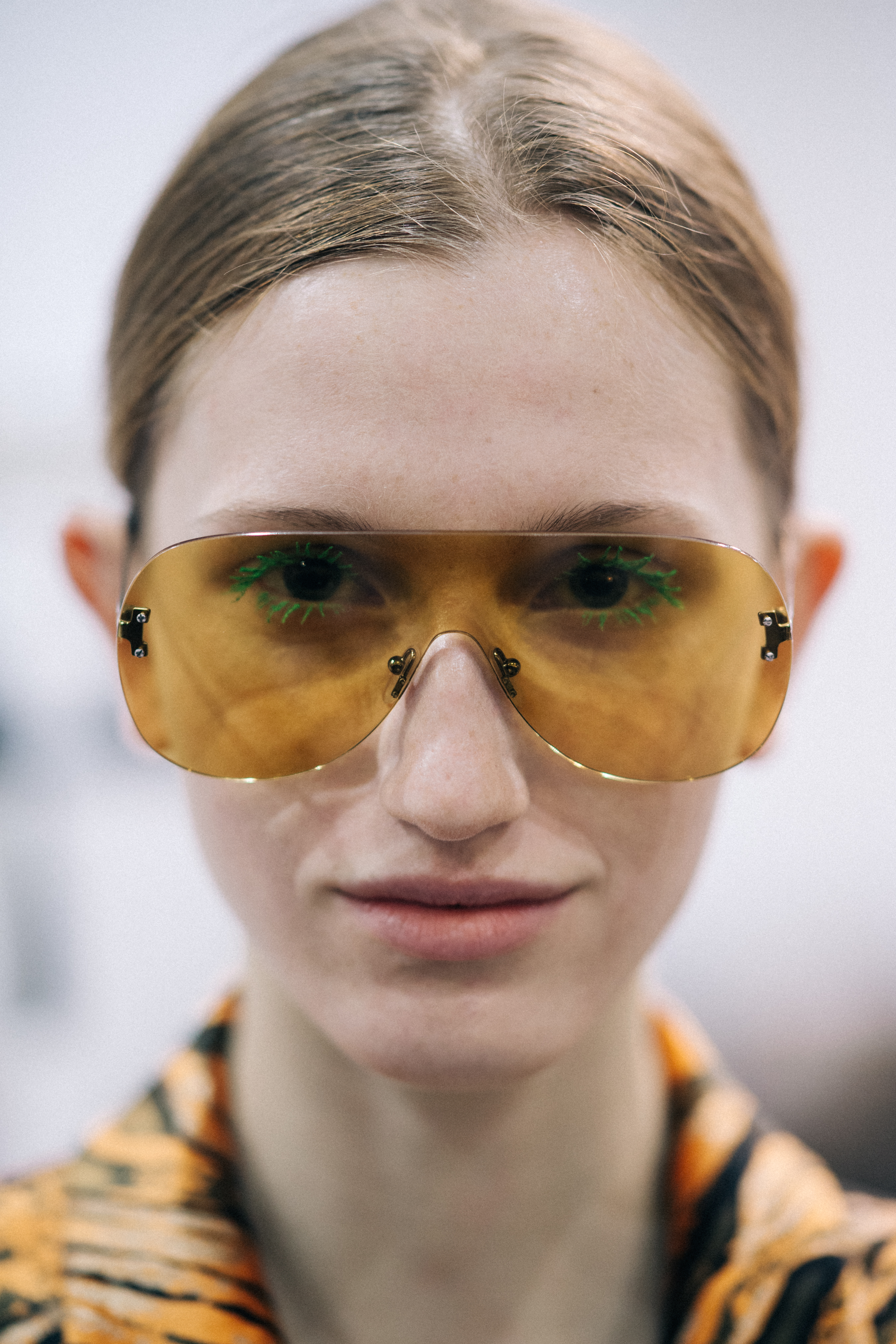 Portrait of Linda Novotna before Pucci