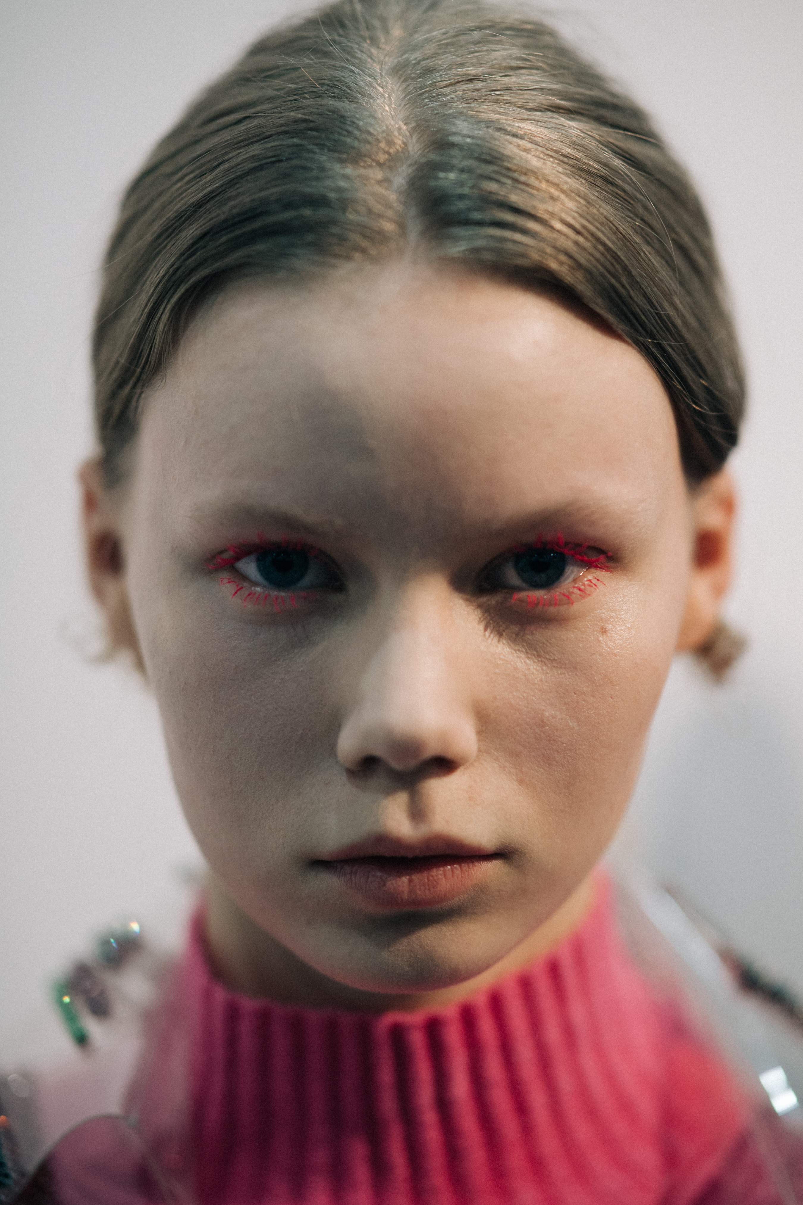 Portrait of Rebekka Eriksen before Pucci