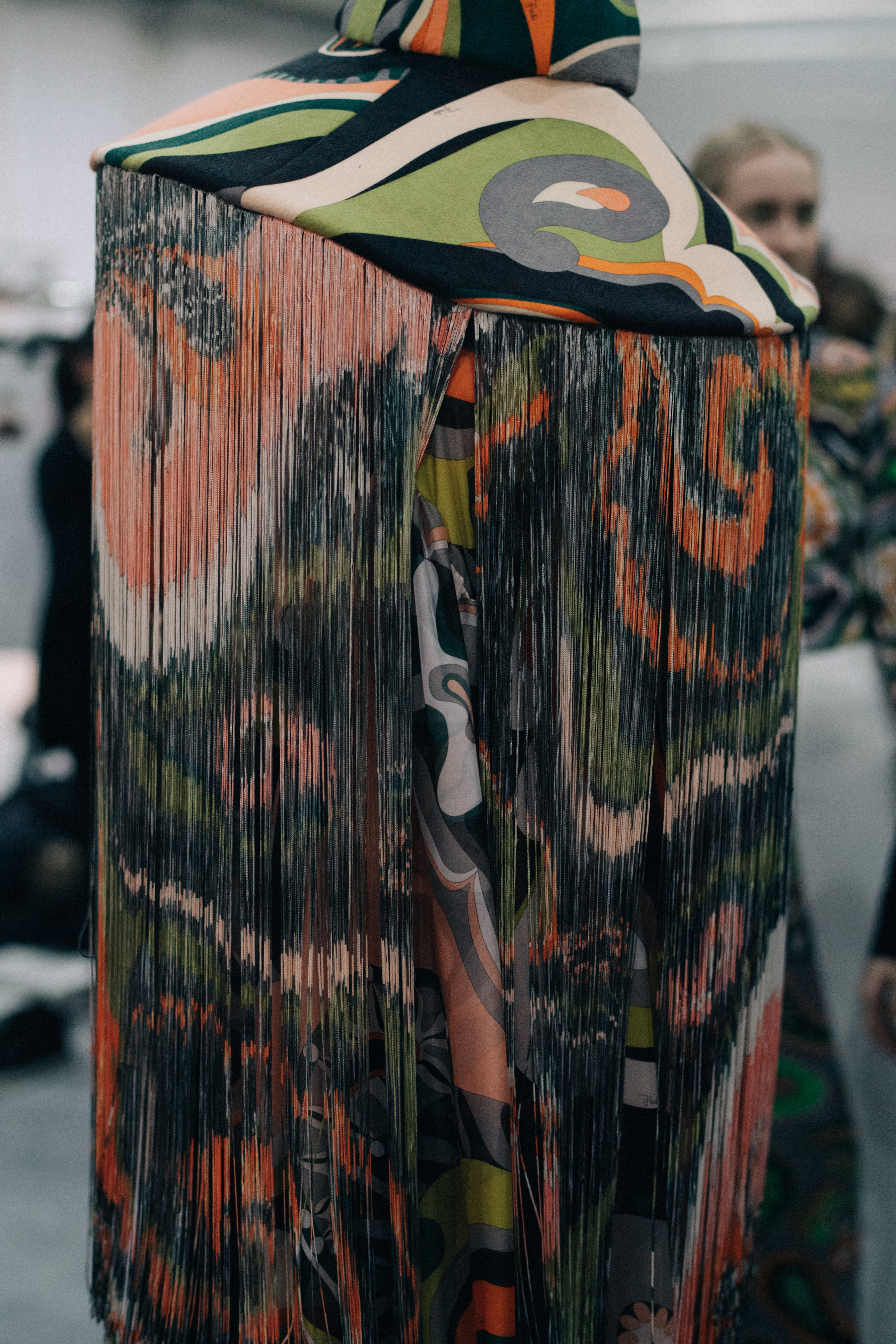 Close up of an Emilio Pucci Fall look