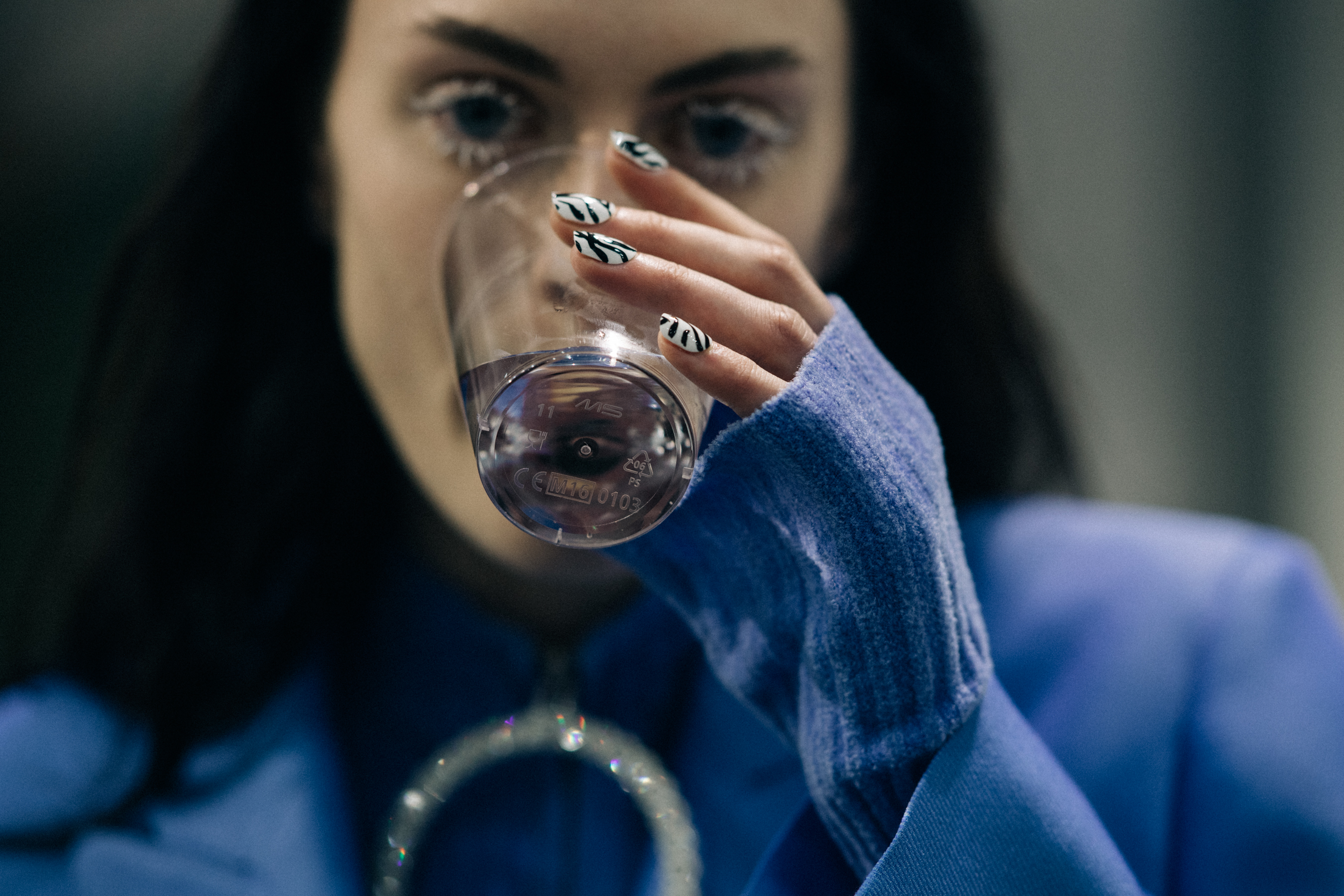 Sarah Brannon at Pucci backstage