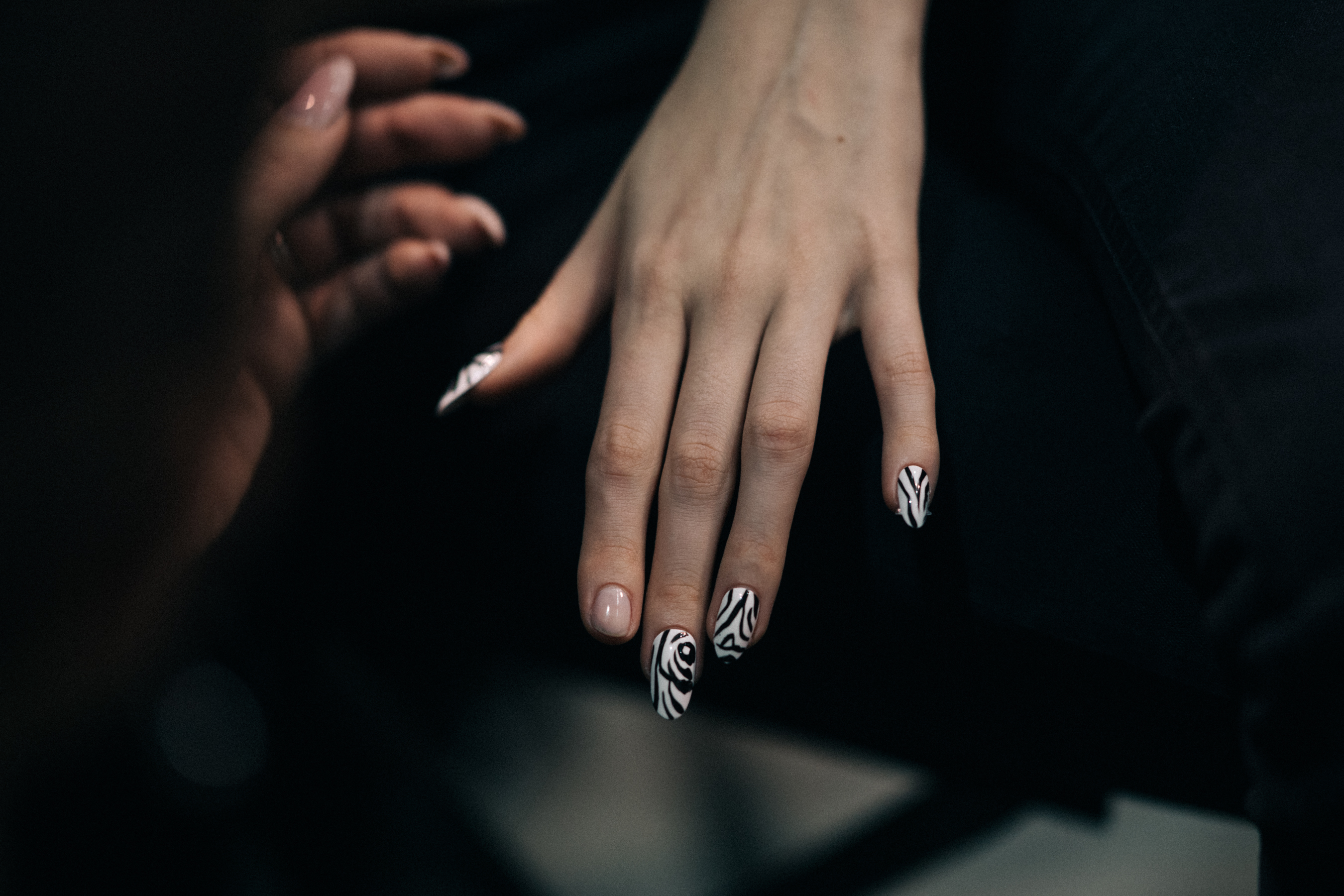 Detail of Emilio Pucci manicure