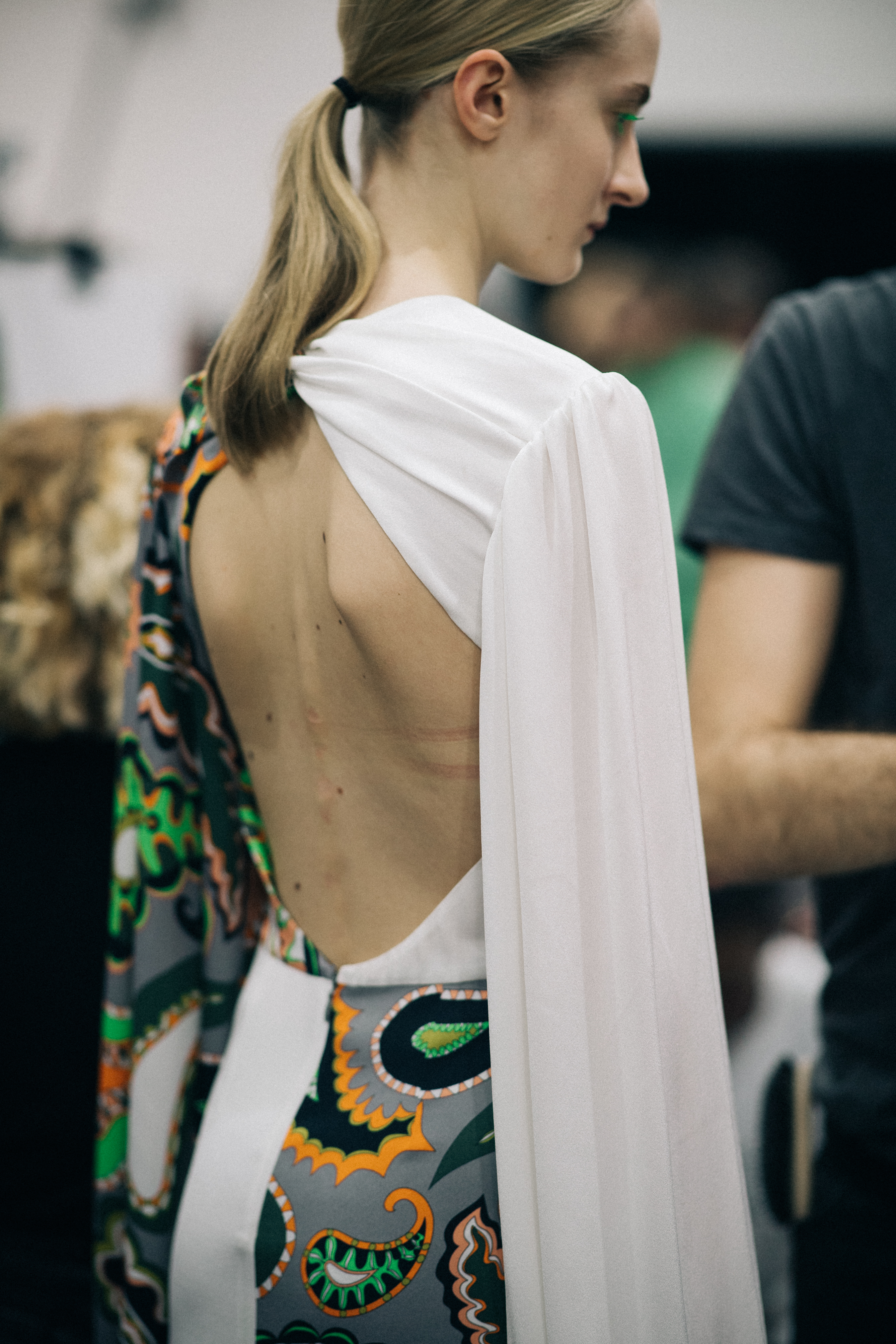 Detail of an Emilio Pucci dress