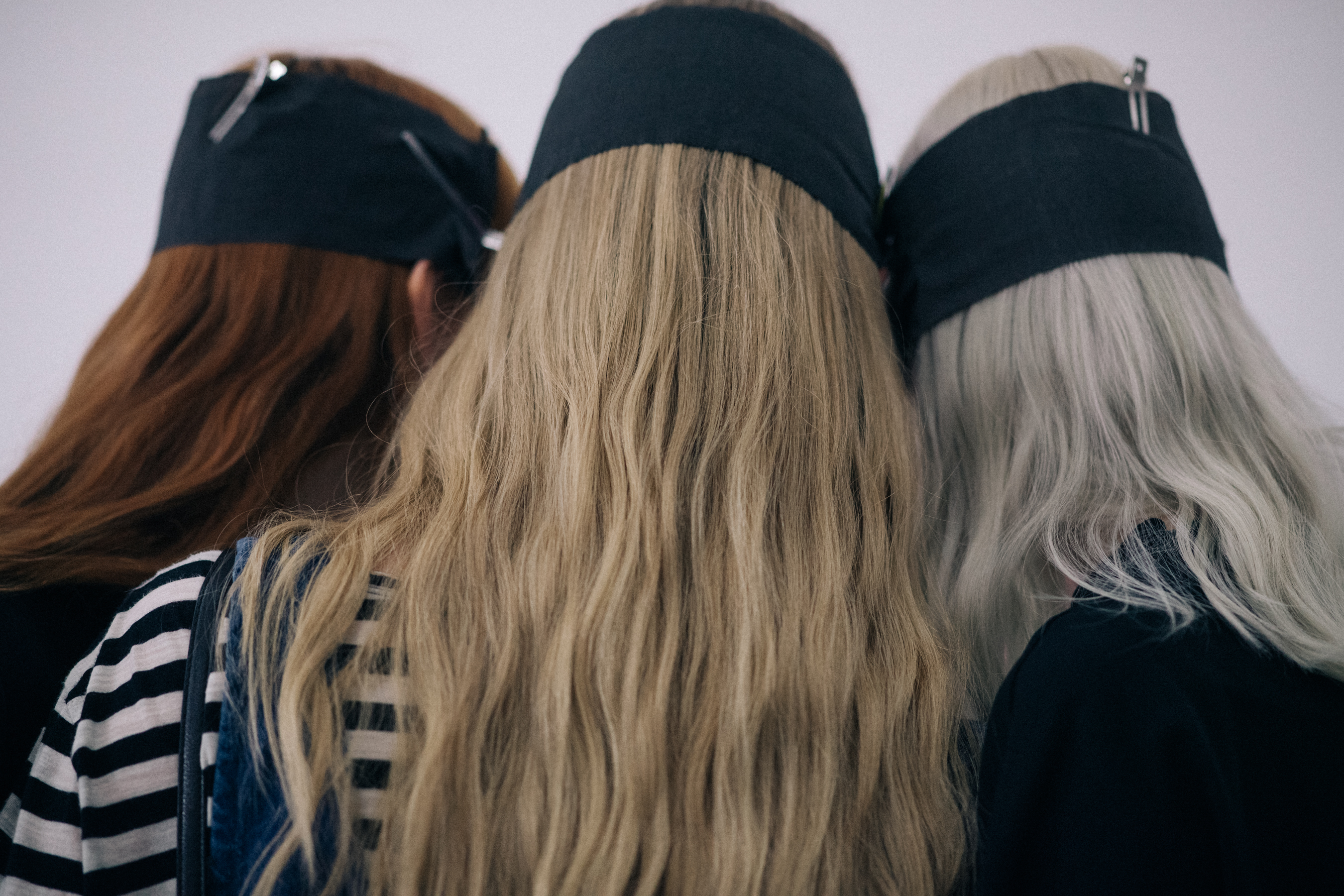 Models before MGSM show in Milan