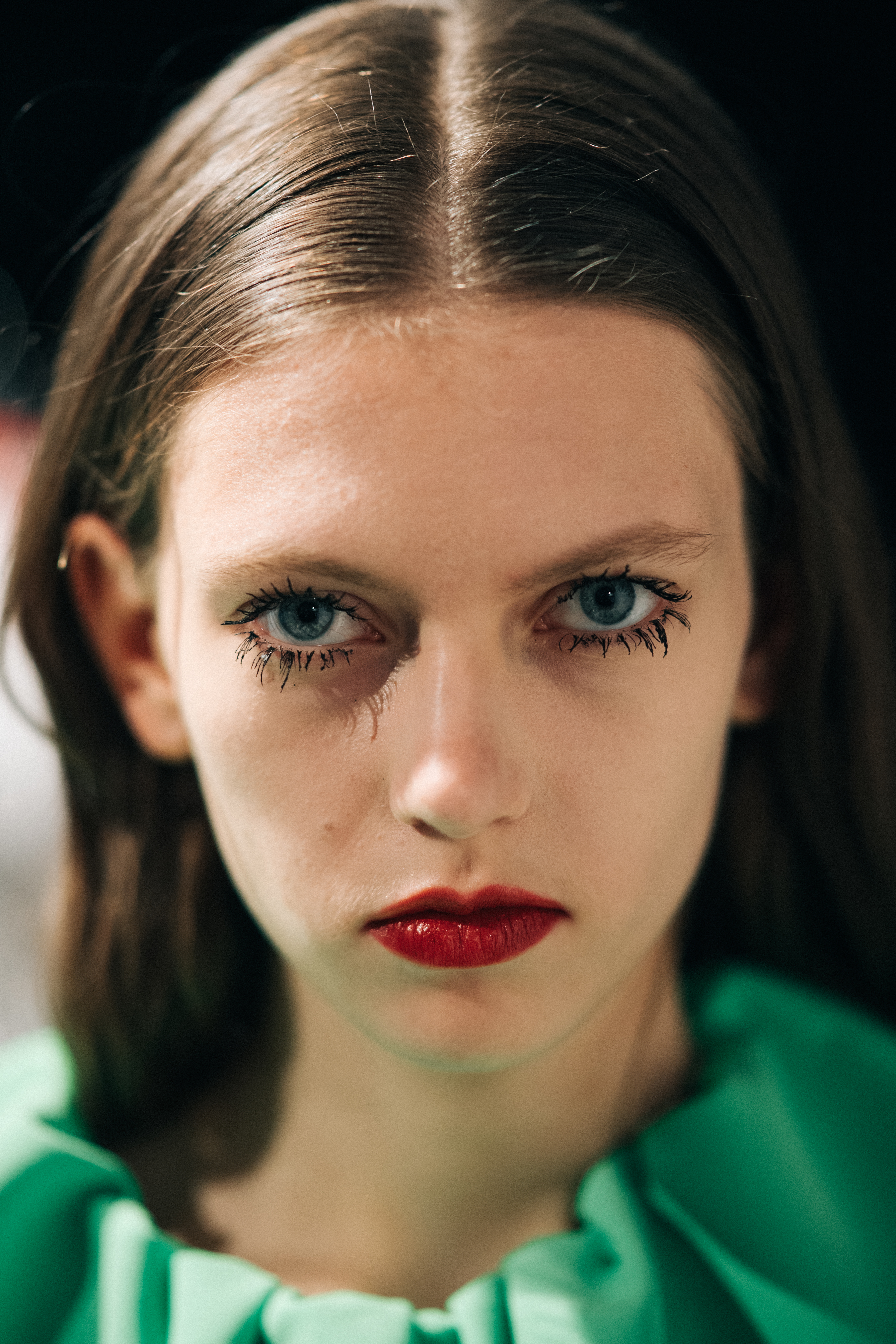 Portrait of Gerda Mic at MSGM