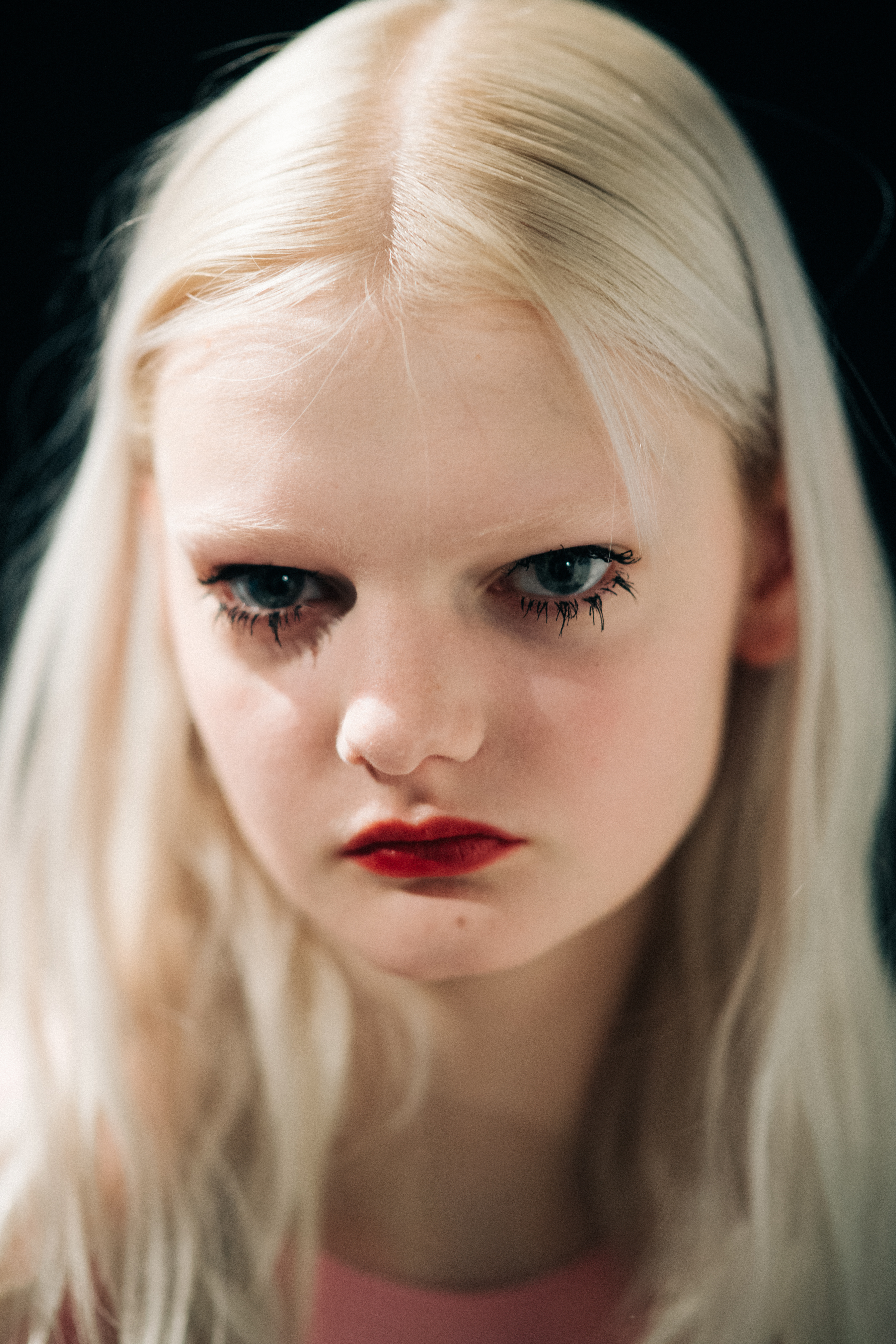 Portrait of Unia Pakhomova at MSGM